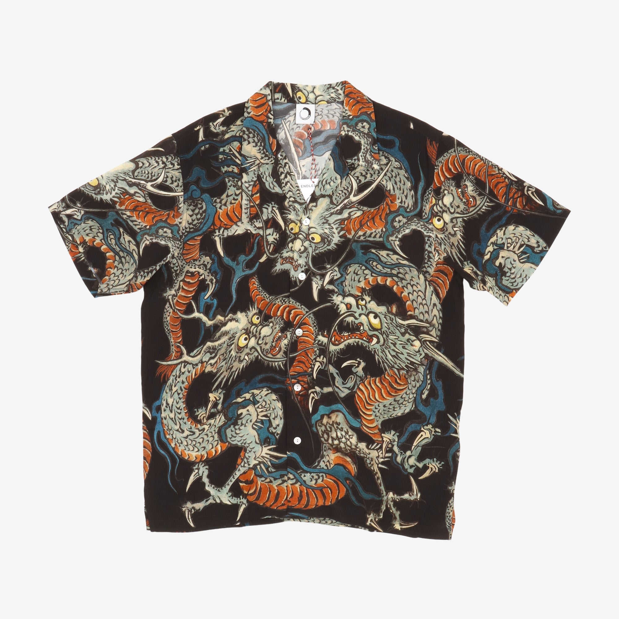Tiga Naga Silk Crepe Shirt