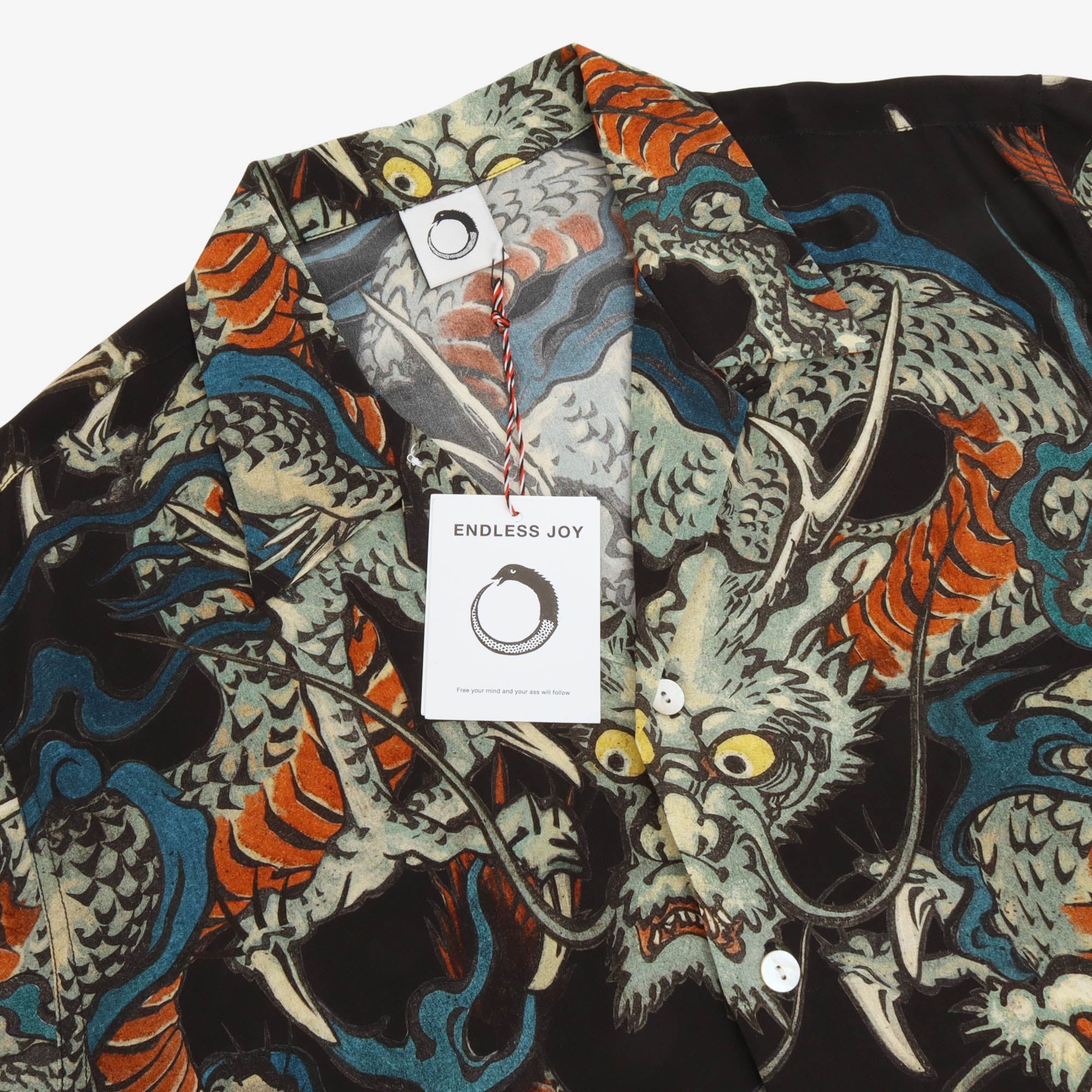 Tiga Naga Silk Crepe Shirt