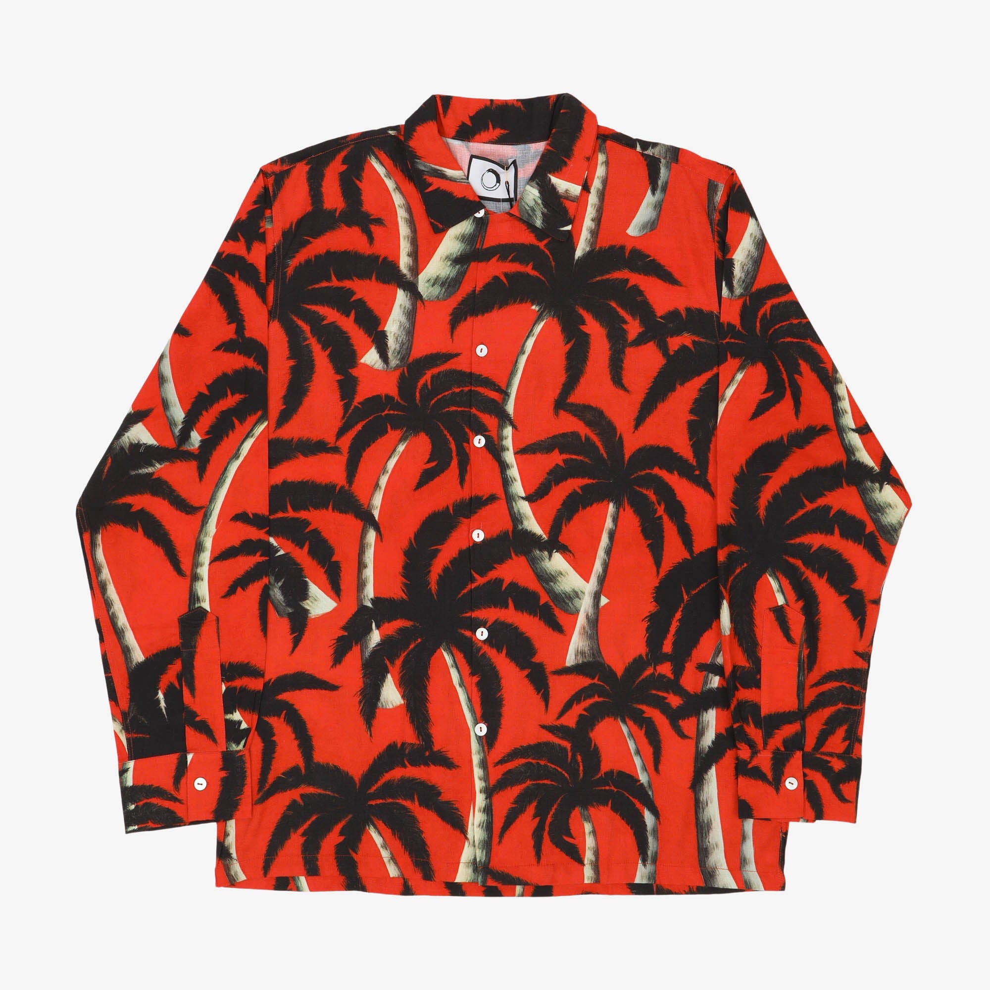 Palm Tree Tencel Shirt