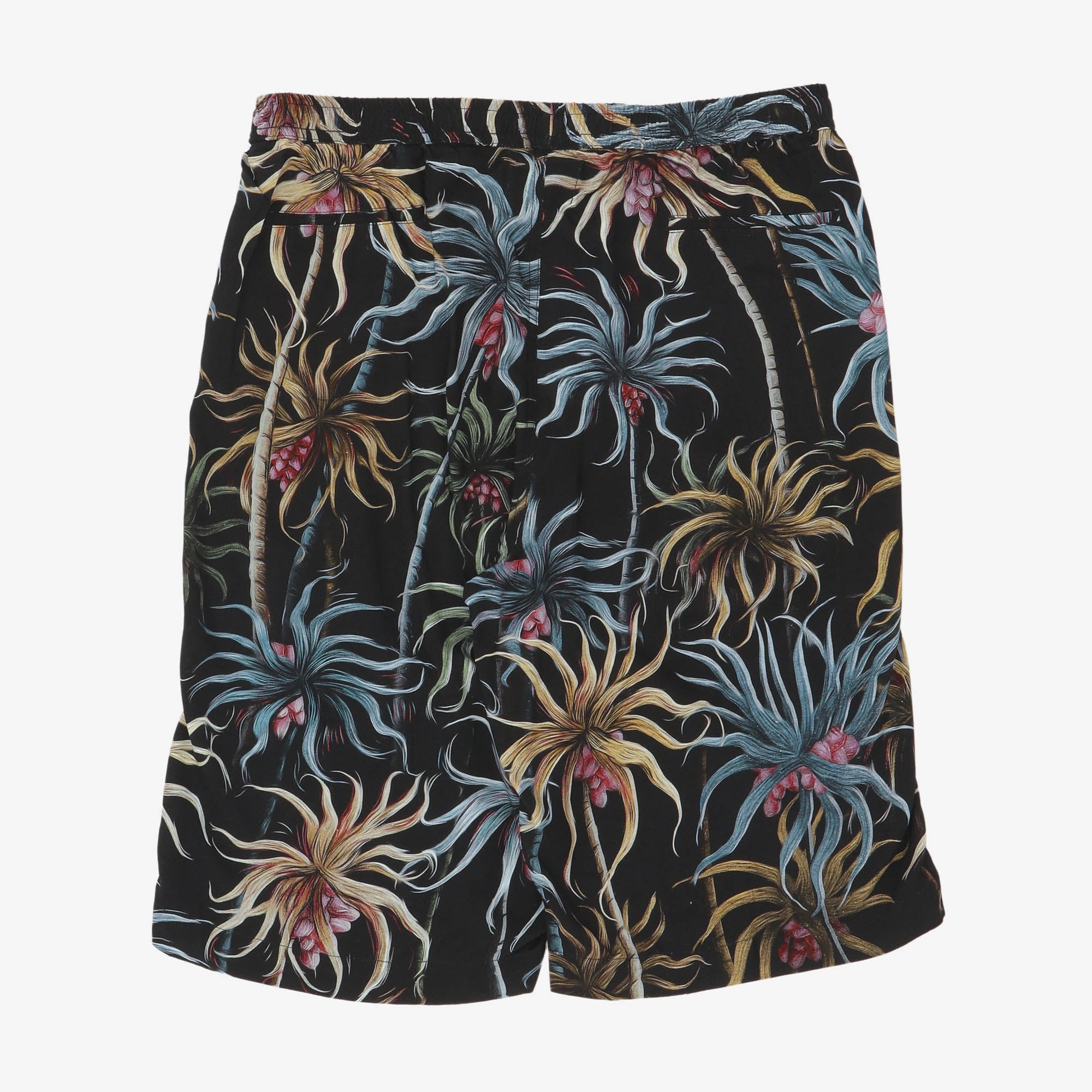 Night Palm Gold Board Shorts