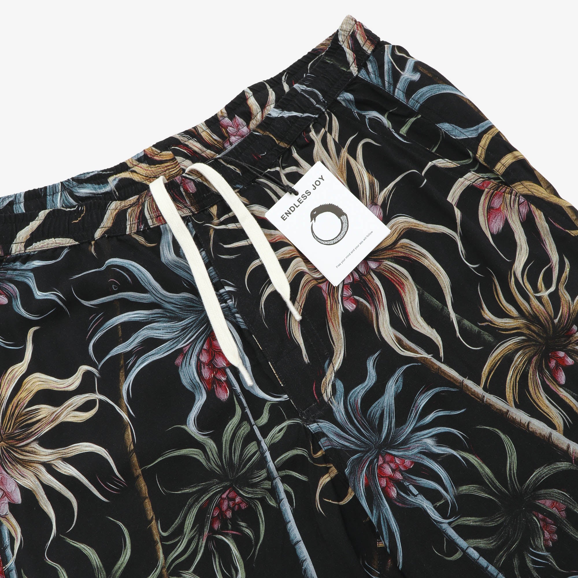 Night Palm Gold Board Shorts