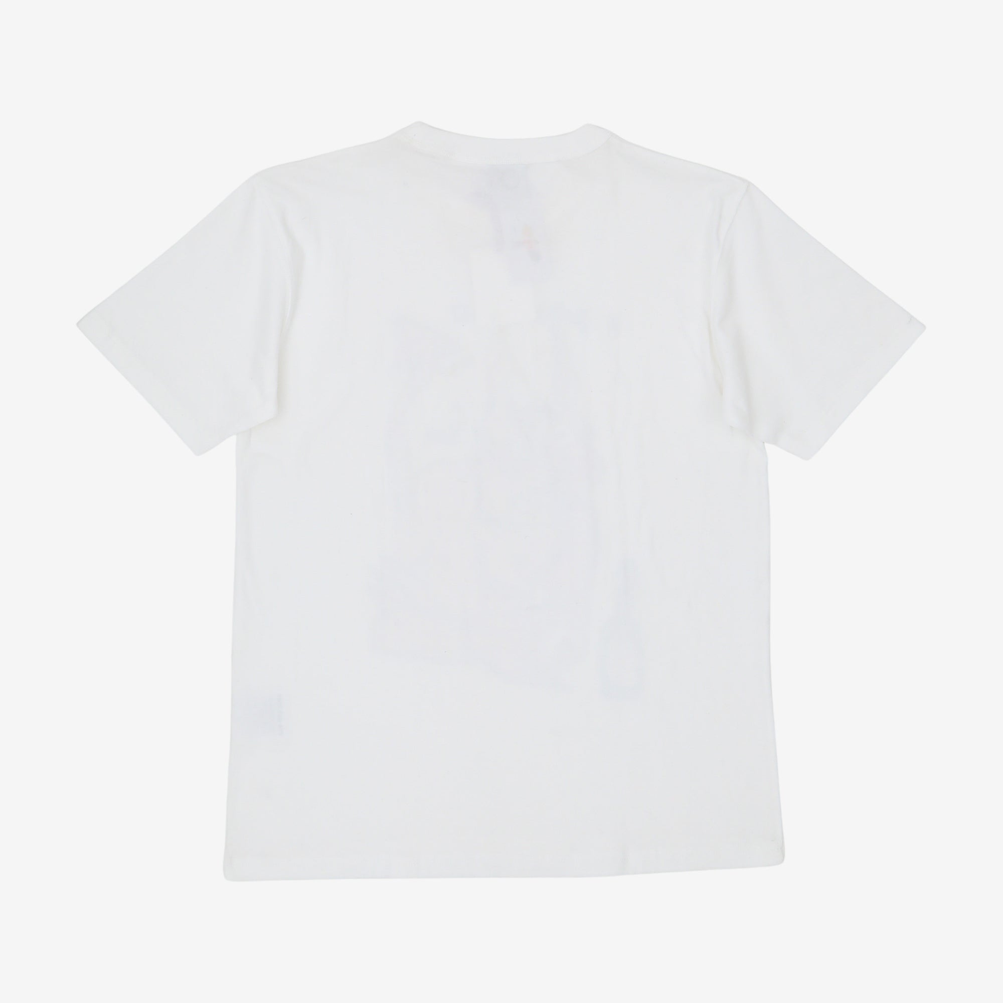 Devil White Front Print Tee