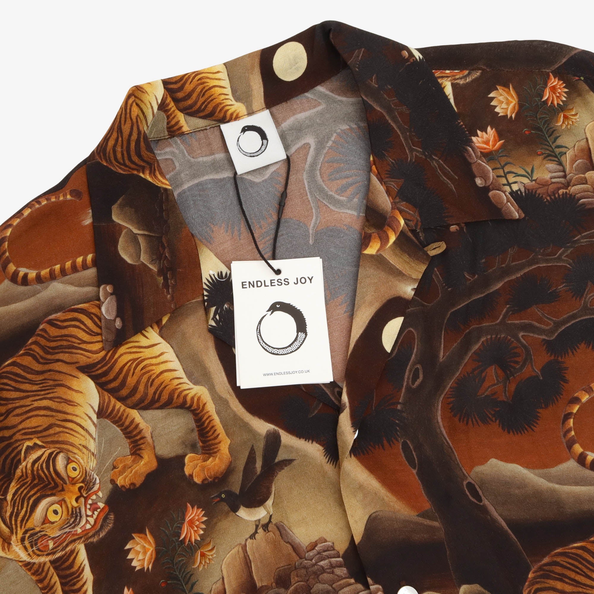Tiger Magpie Rayon Shirt