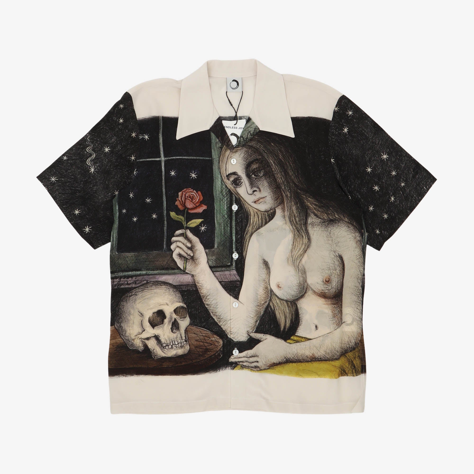 Hello Dear Silk Shirt