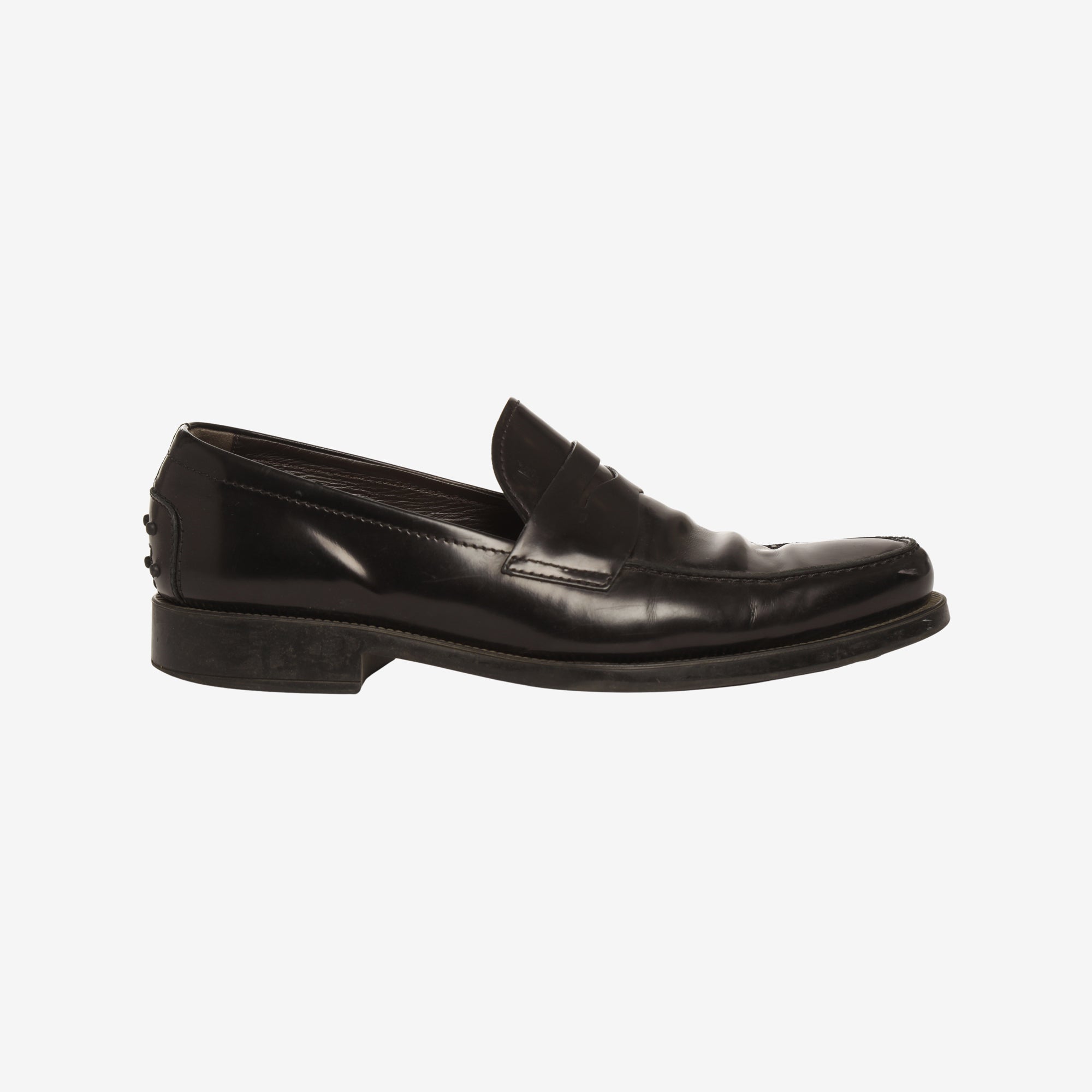 Leather loafers