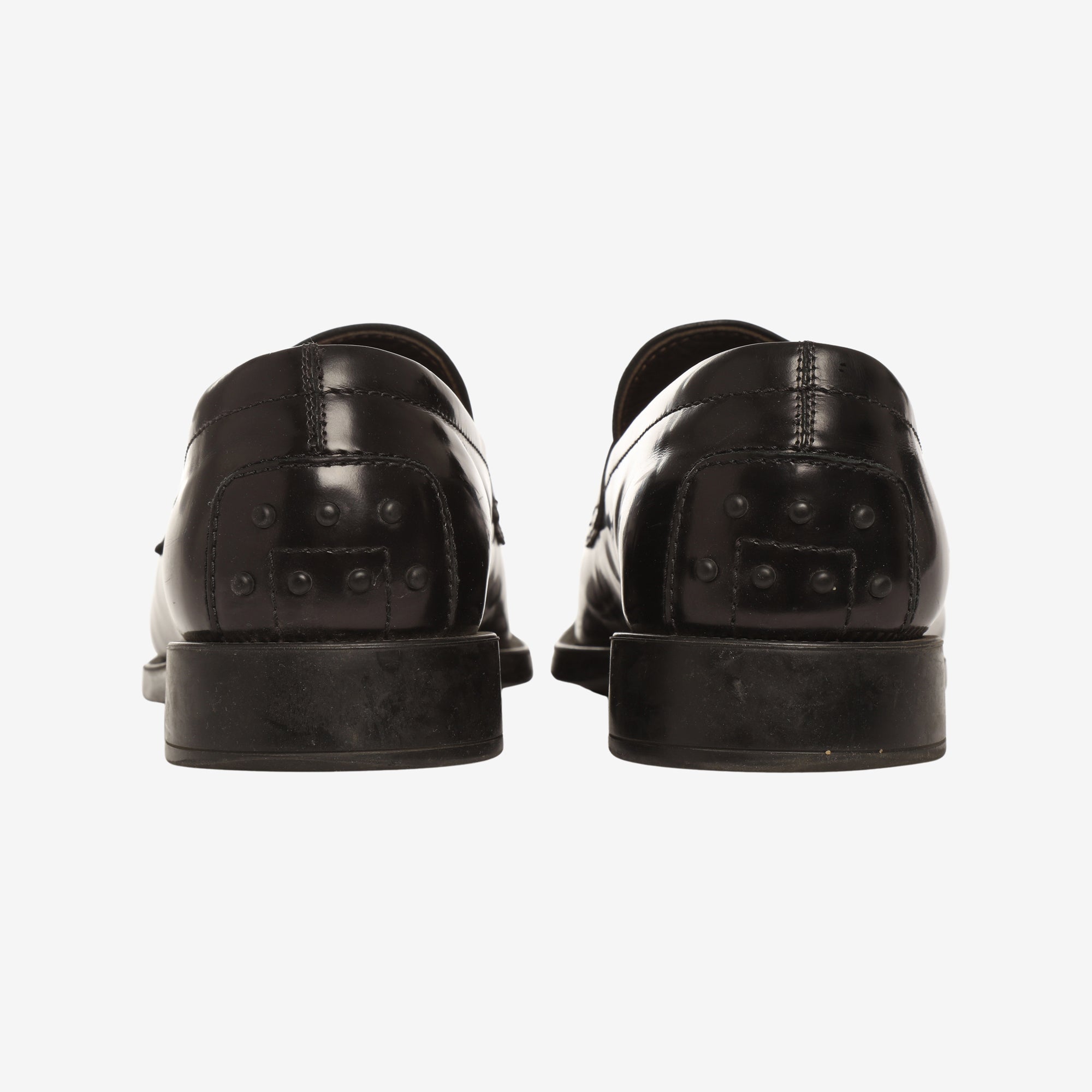 Leather loafers