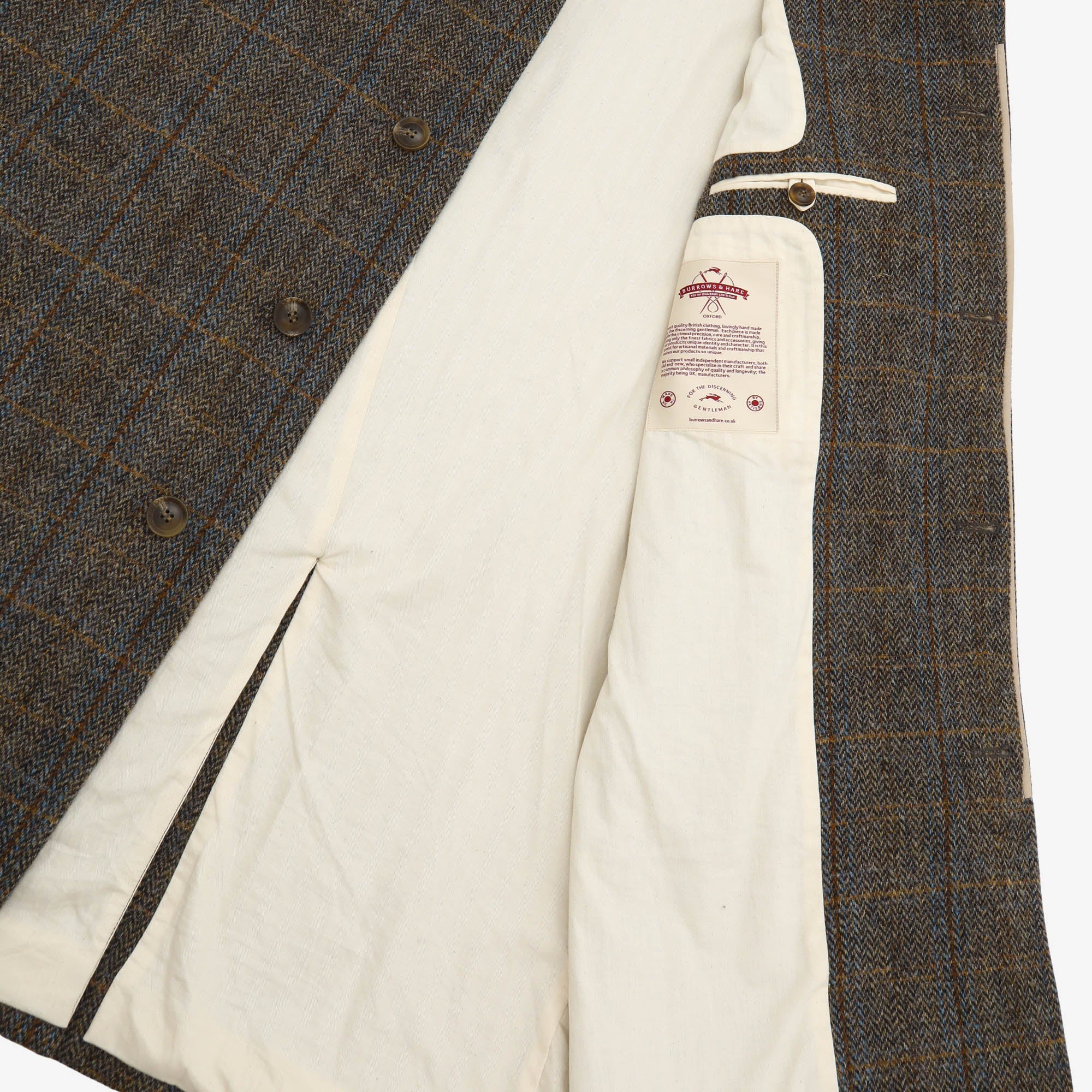 Gladstone Harris Tweed Overcoat