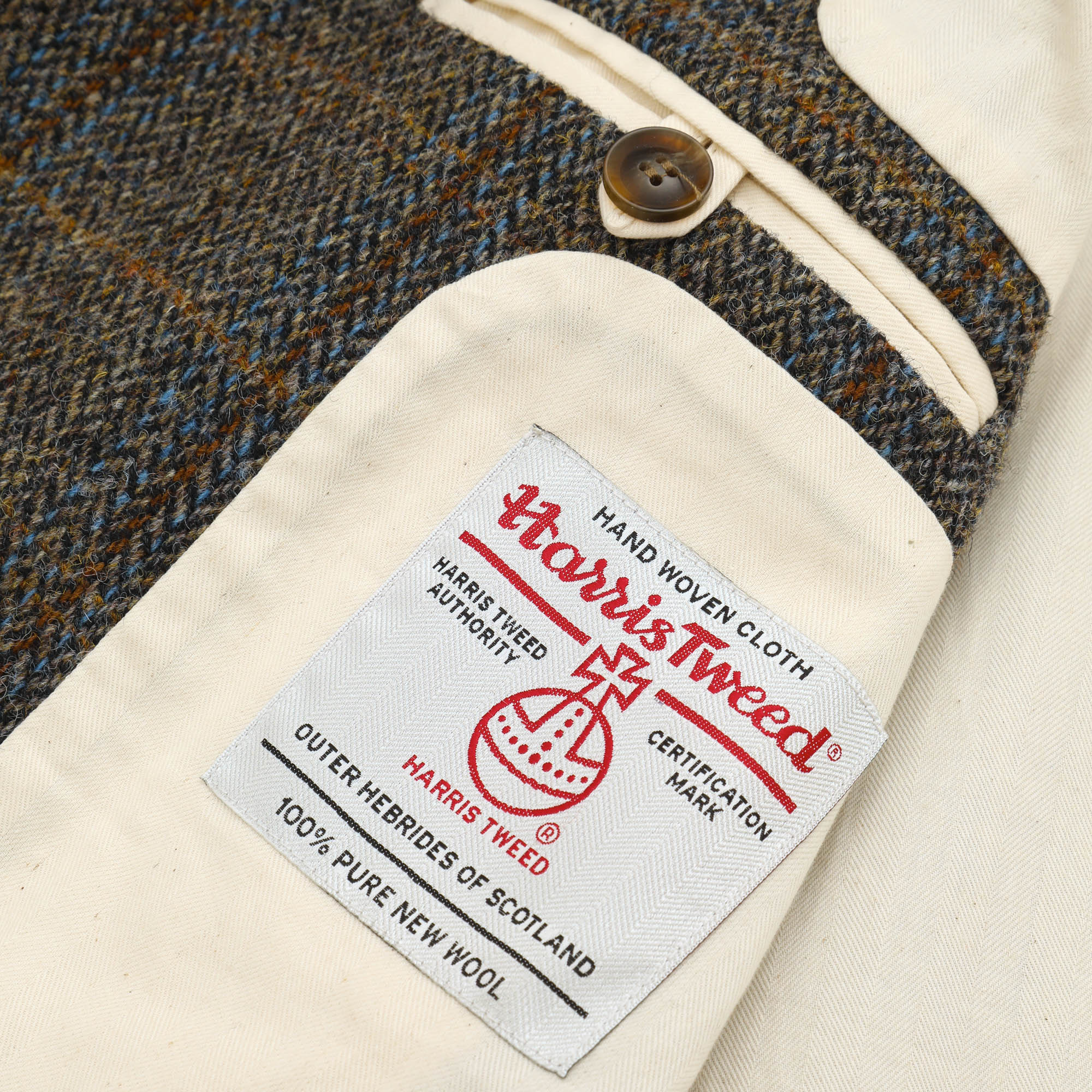 Gladstone Harris Tweed Overcoat