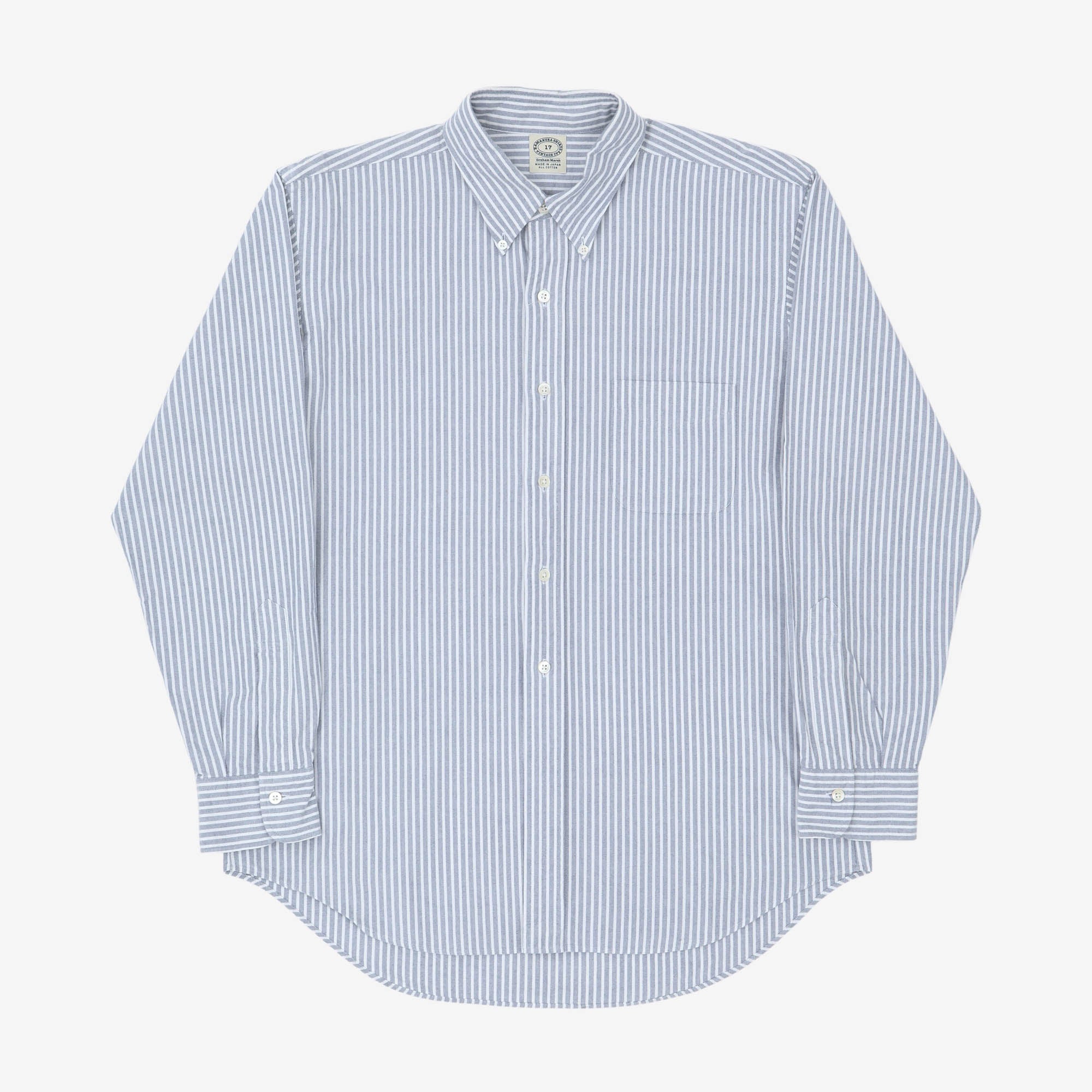 Vintage Ivy University Stripe Bd Oxford Shirt