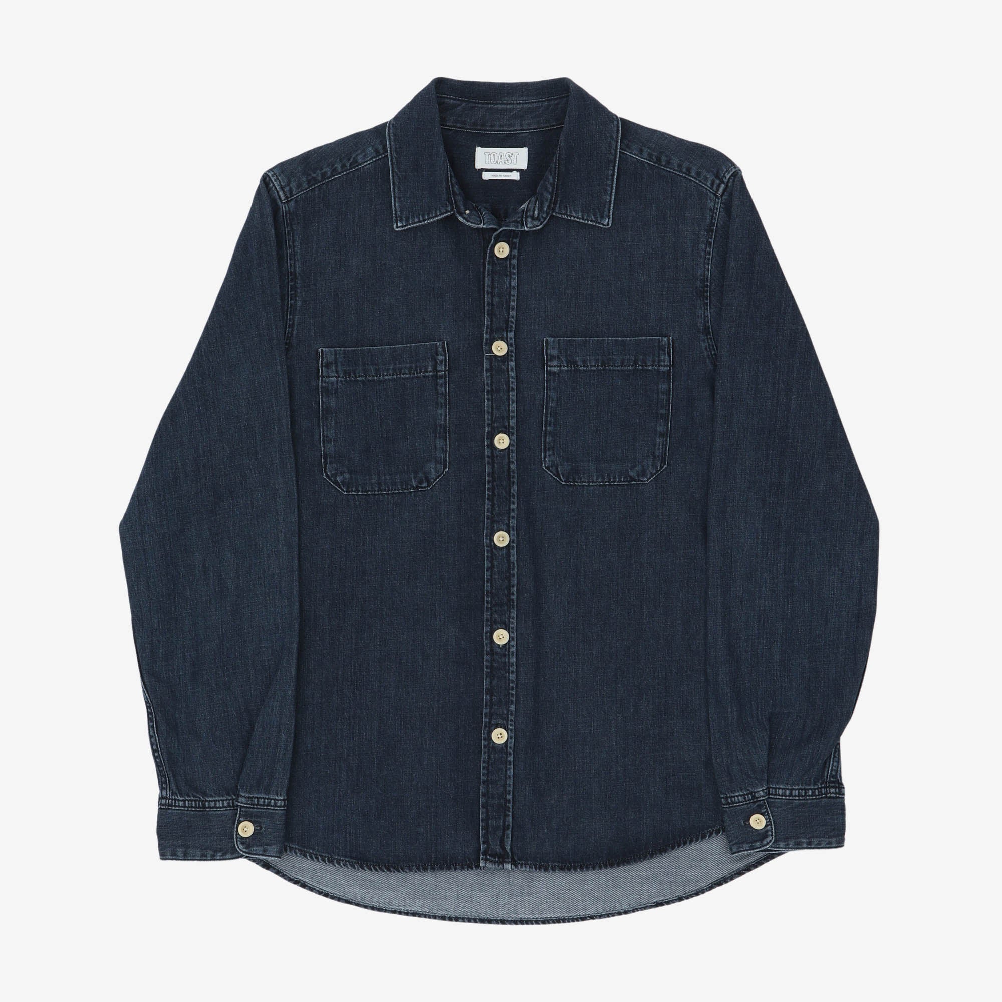 Patch Pocket Denim Shirt