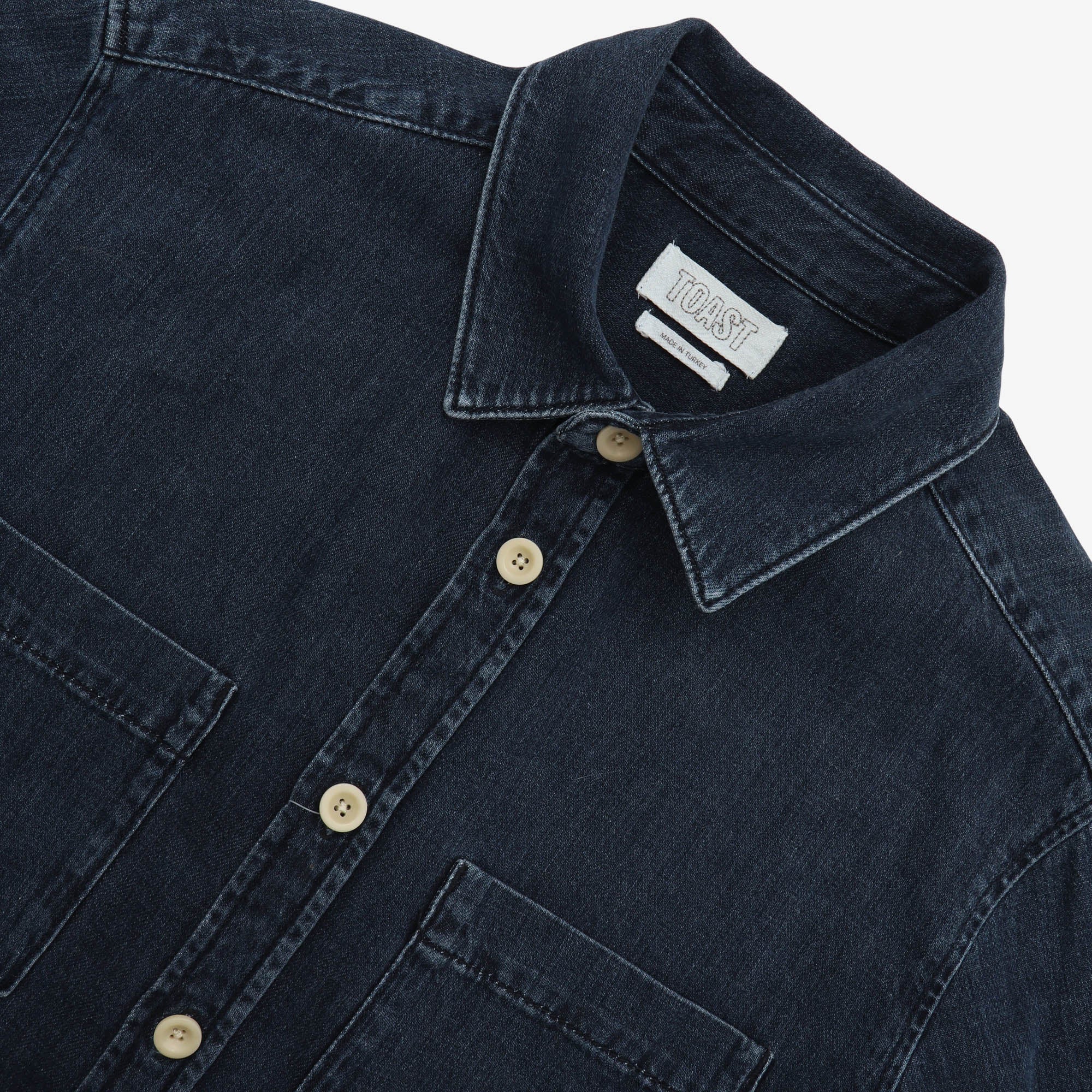 Patch Pocket Denim Shirt