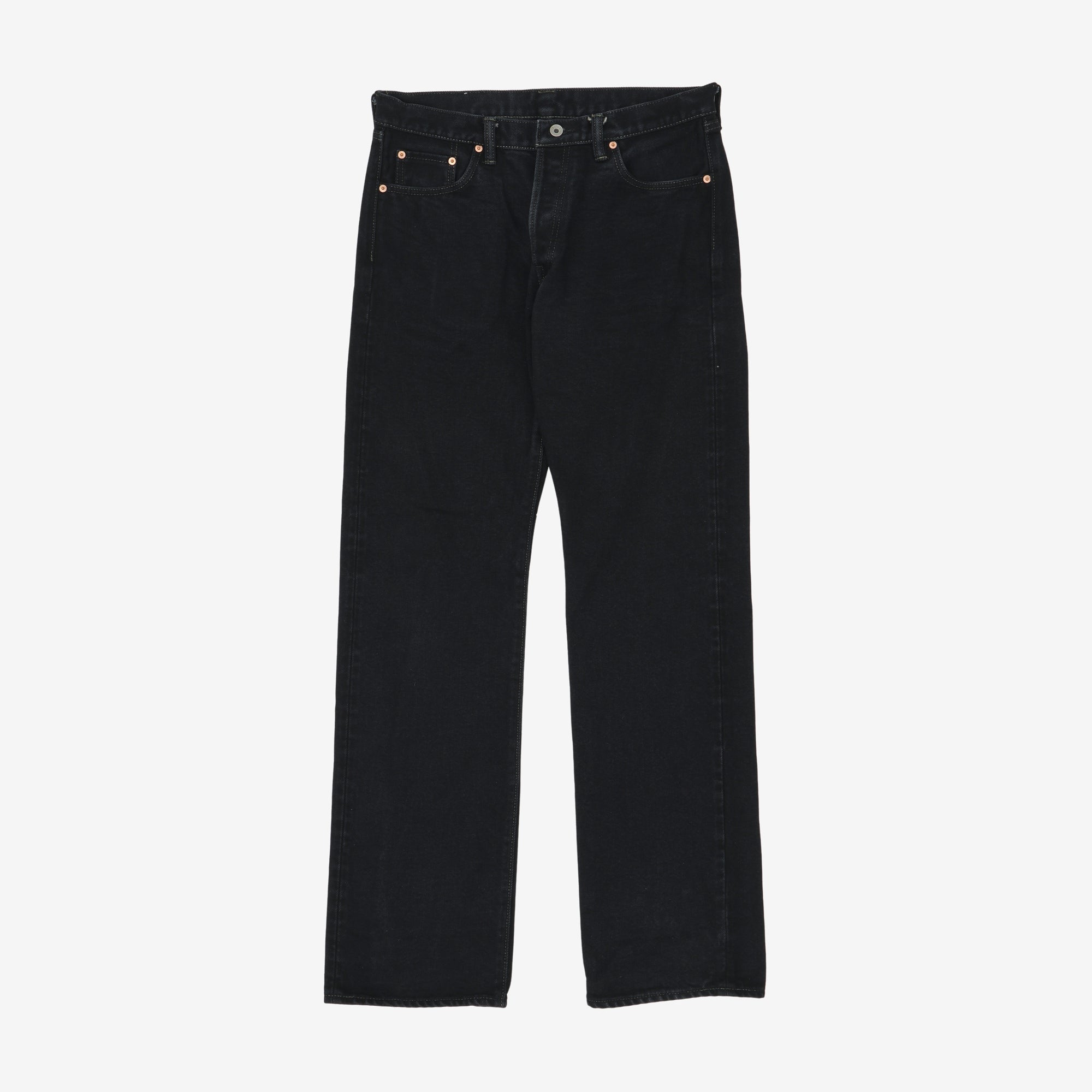 21oz Selvedge Denim Straight Cut Jeans (34W X 35L)