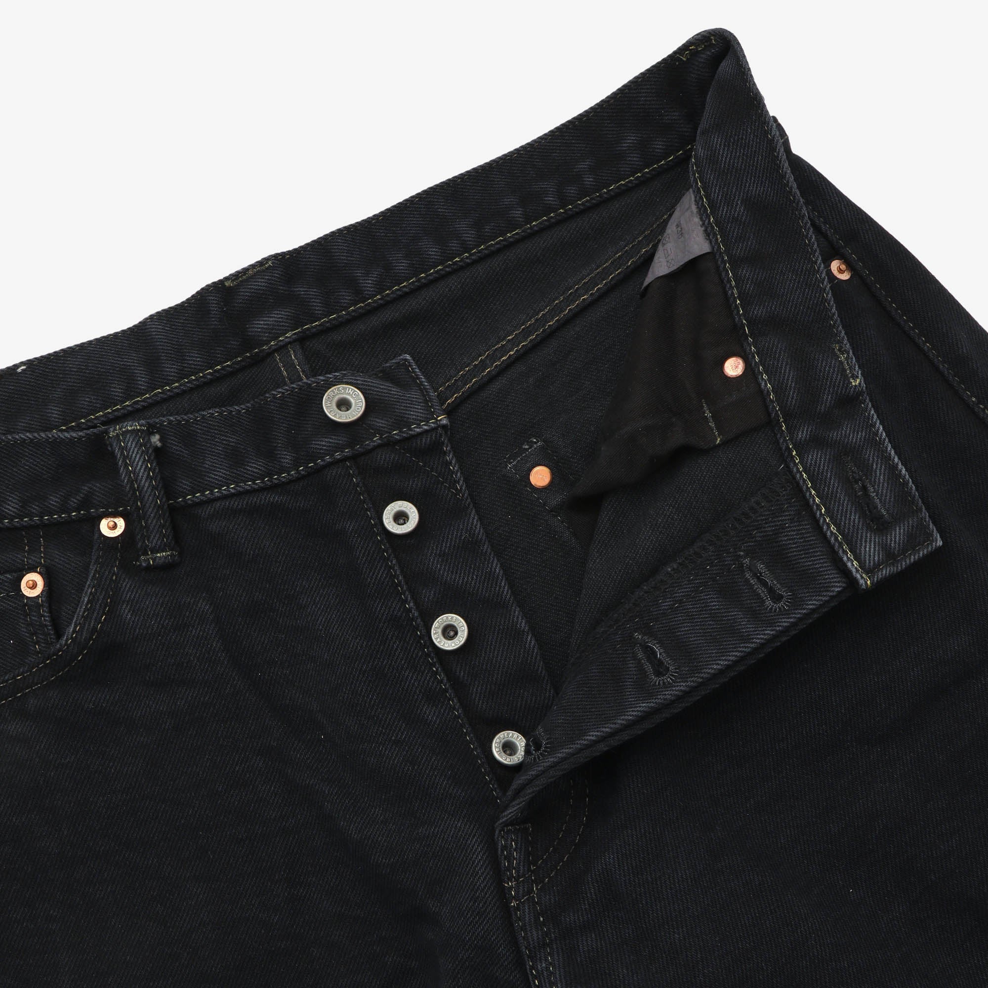21oz Selvedge Denim Straight Cut Jeans (34W X 35L)