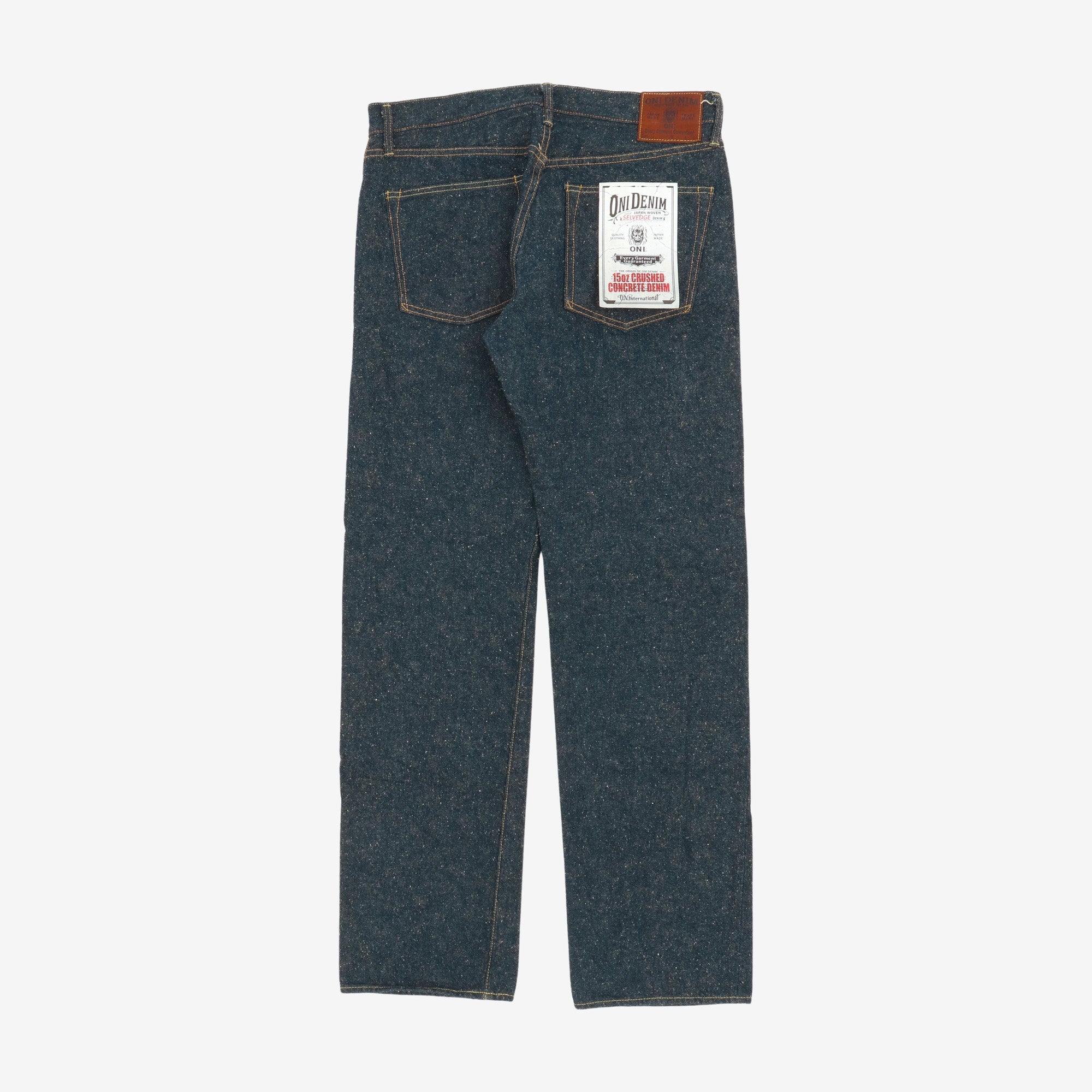 15oz Crushed Concrete Regular Denim (34W X 34L)