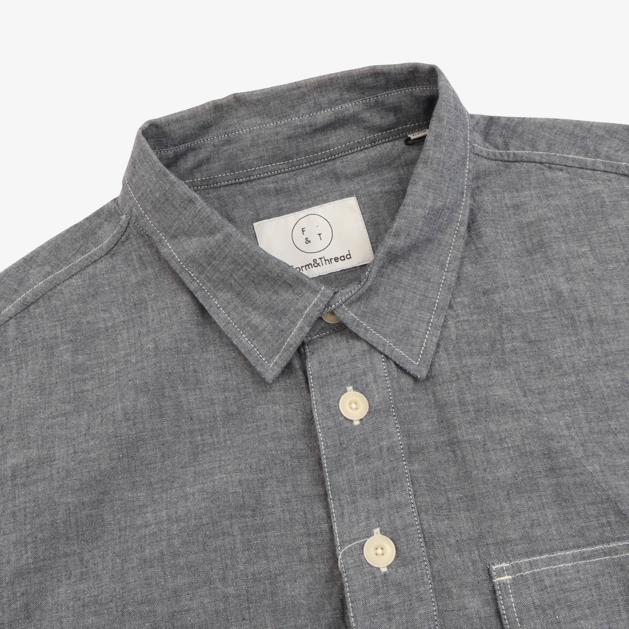 Chambray Pullover Shirt