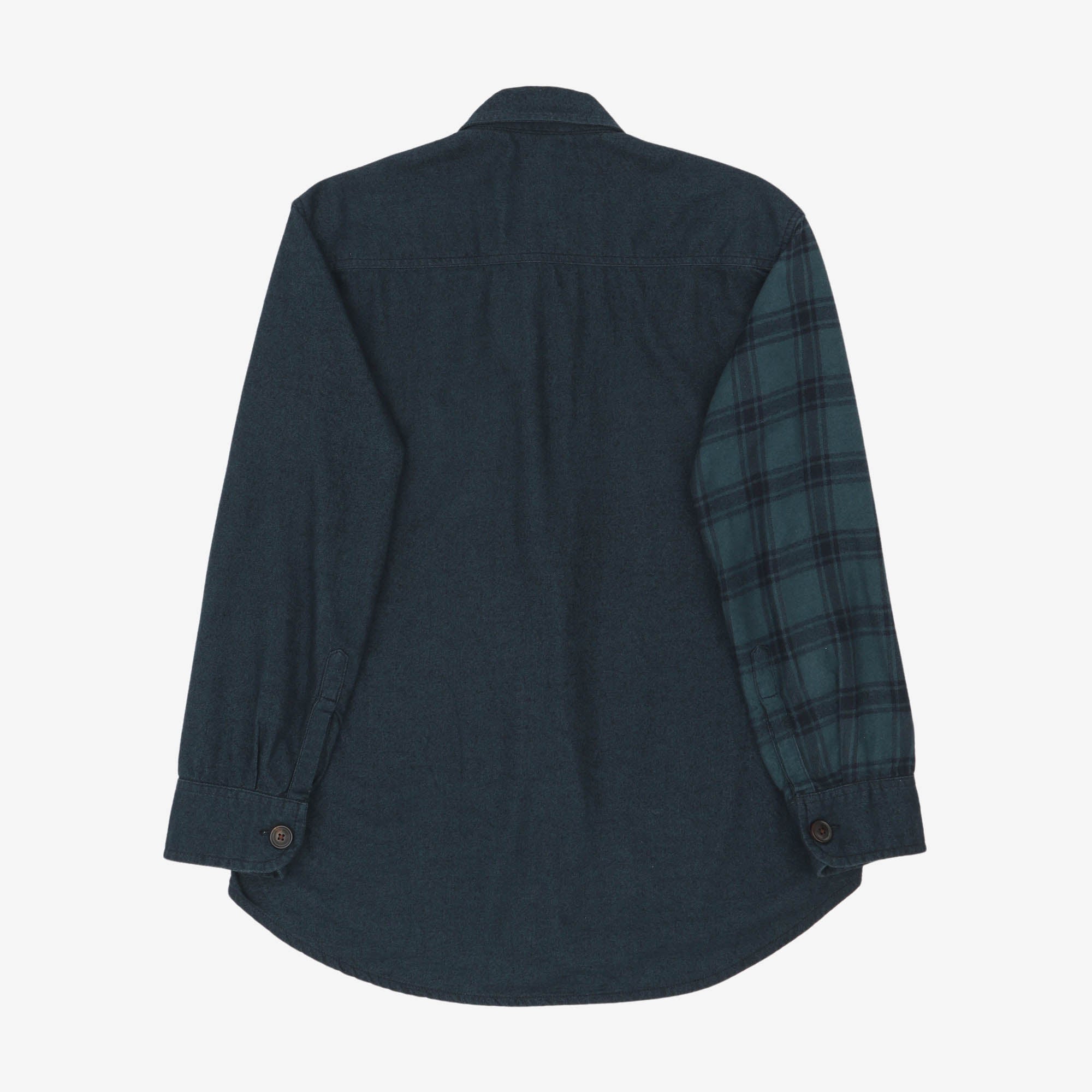 Plaid Patch Overshirt