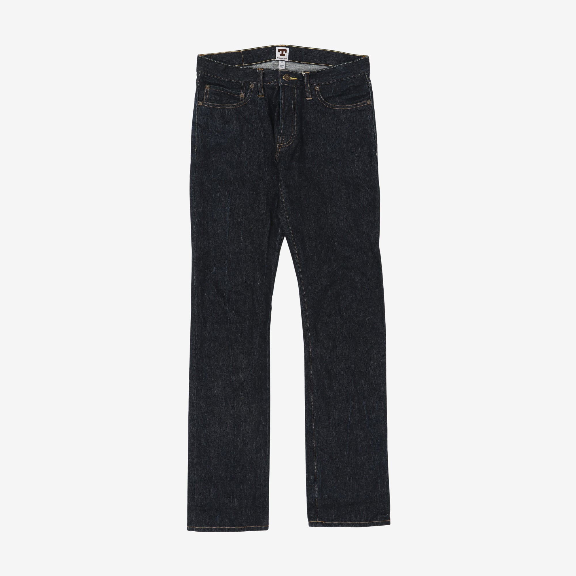 JGM Slim Straight Selvedge Jeans (33W X 35L)
