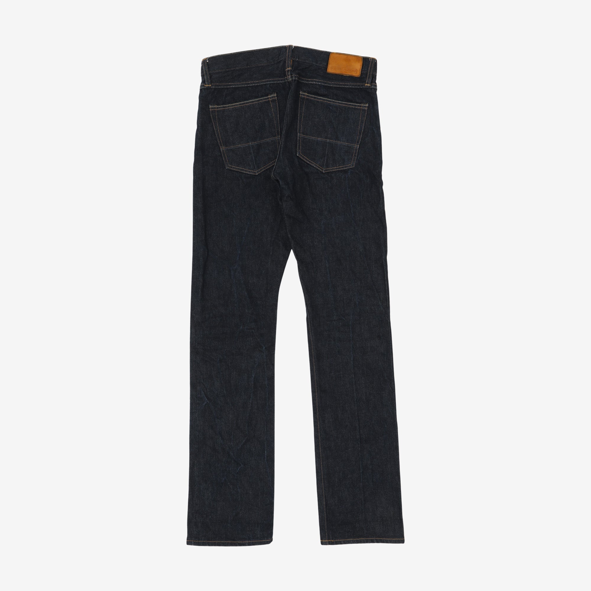 JGM Slim Straight Selvedge Jeans (33W X 35L)