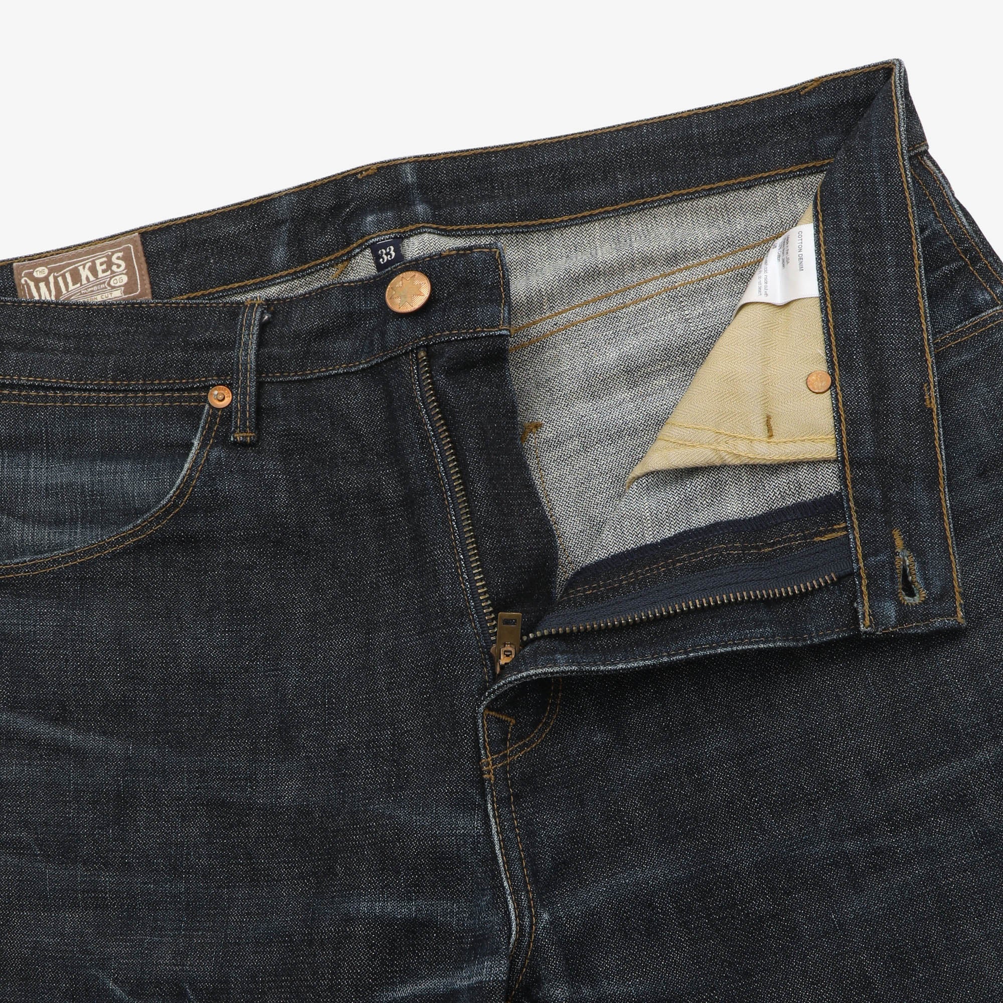 Wilkes Western Selvedge Jeans (34W X 28.5L)