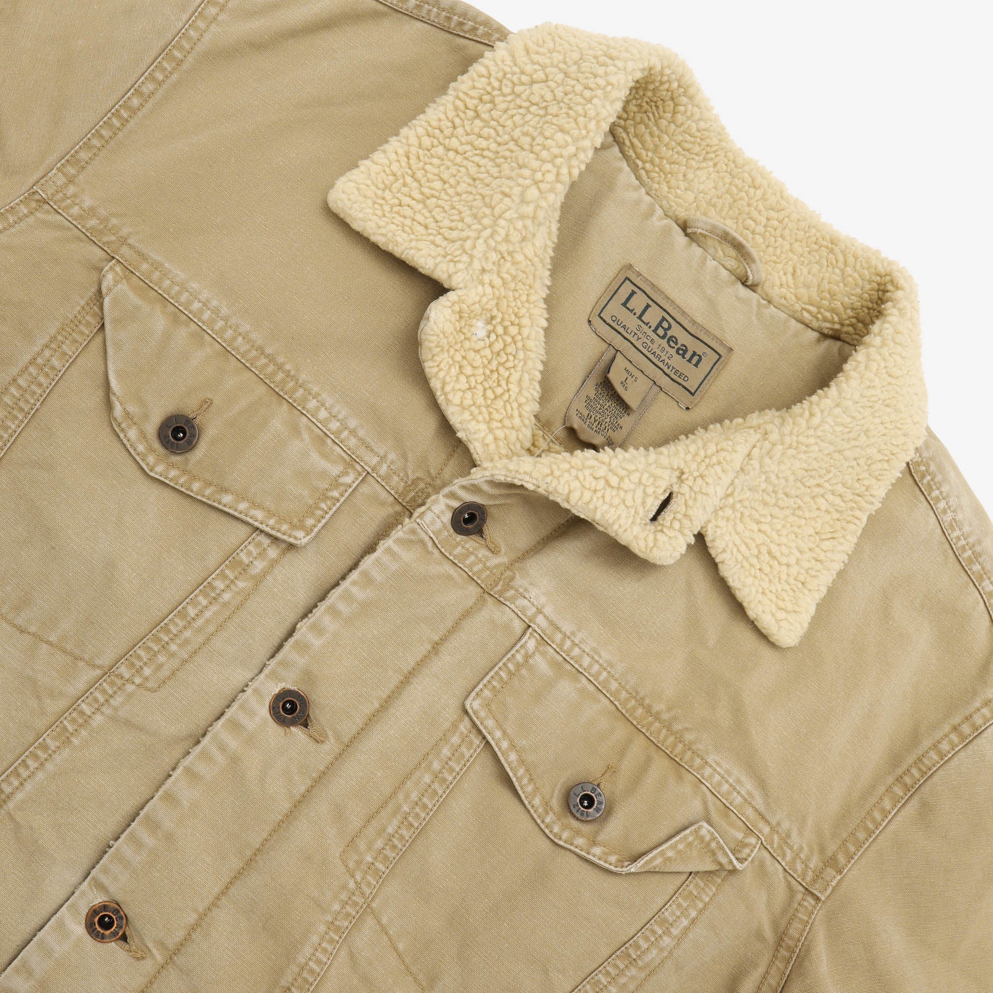 Vintage Canvas Trucker Jacket