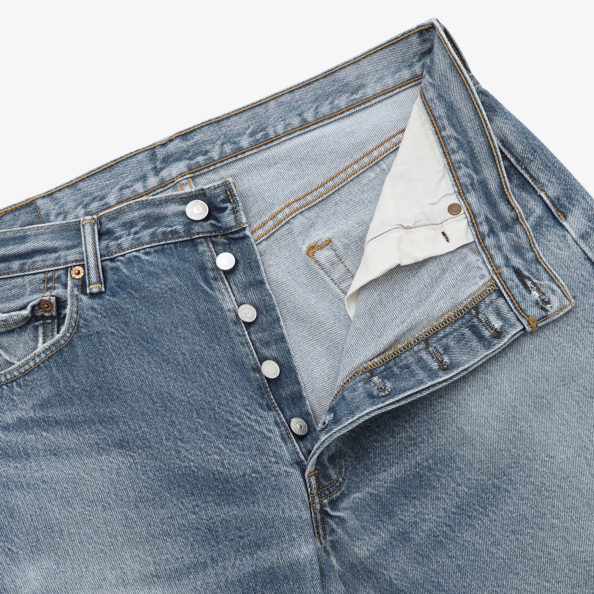 Vintage 501 Denim Jeans (34W X 29L)