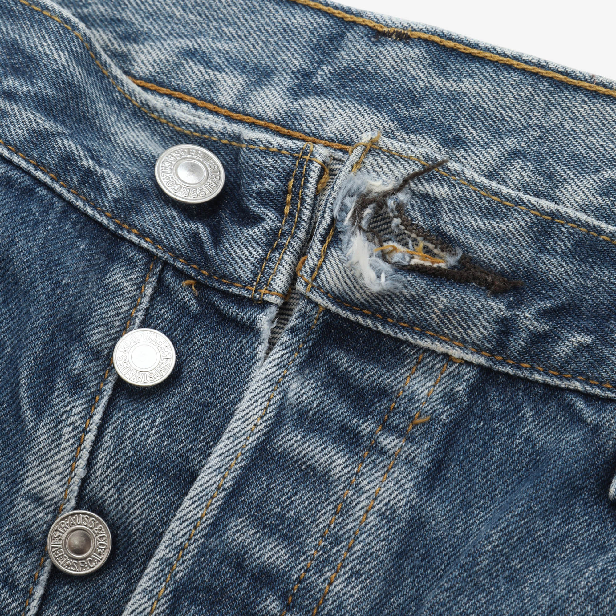 Vintage 501 Denim Jeans (34W X 29L)