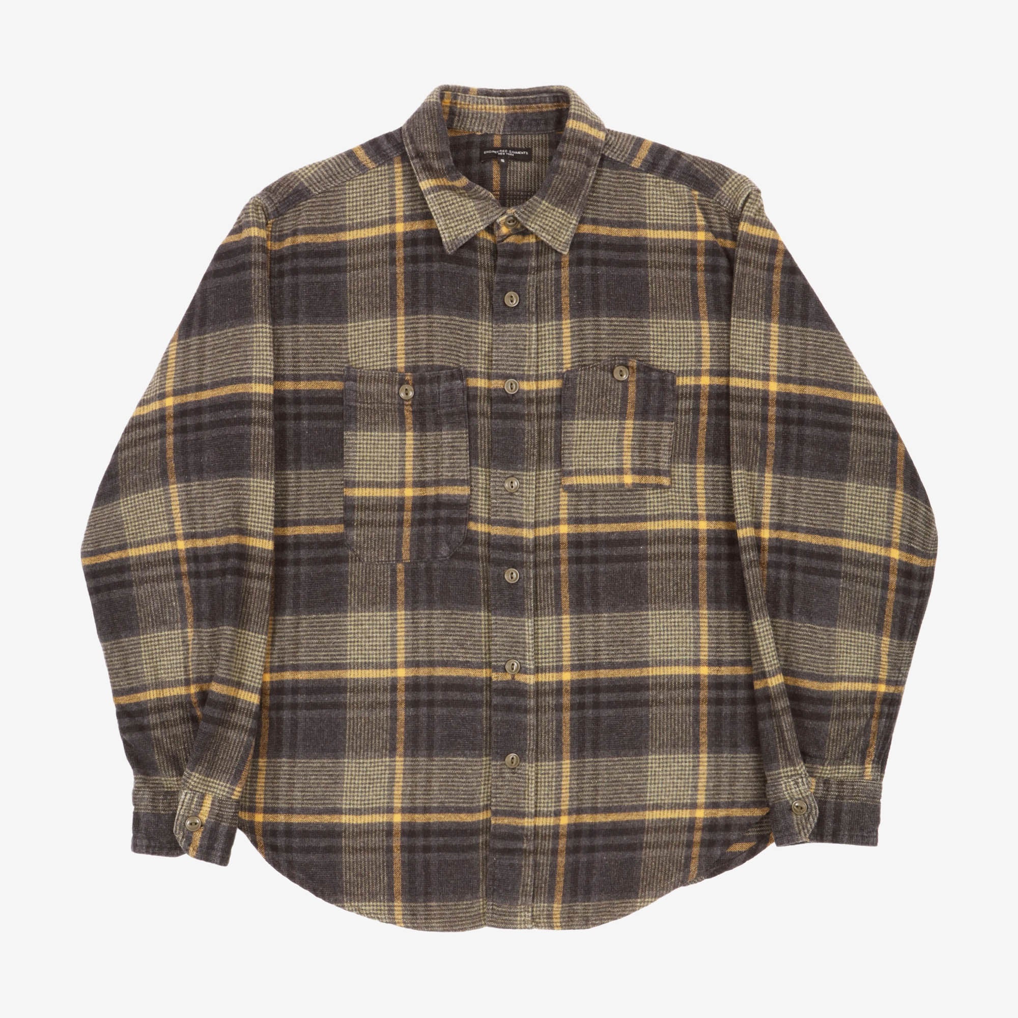 Flannel Plaid Work Shirt