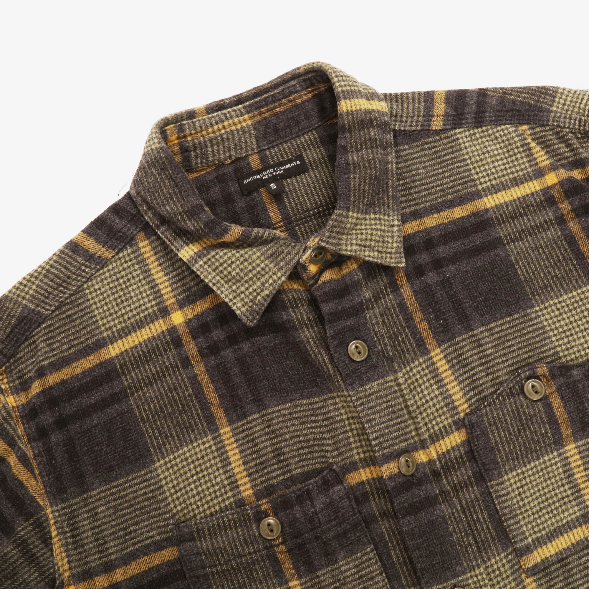 Flannel Plaid Work Shirt
