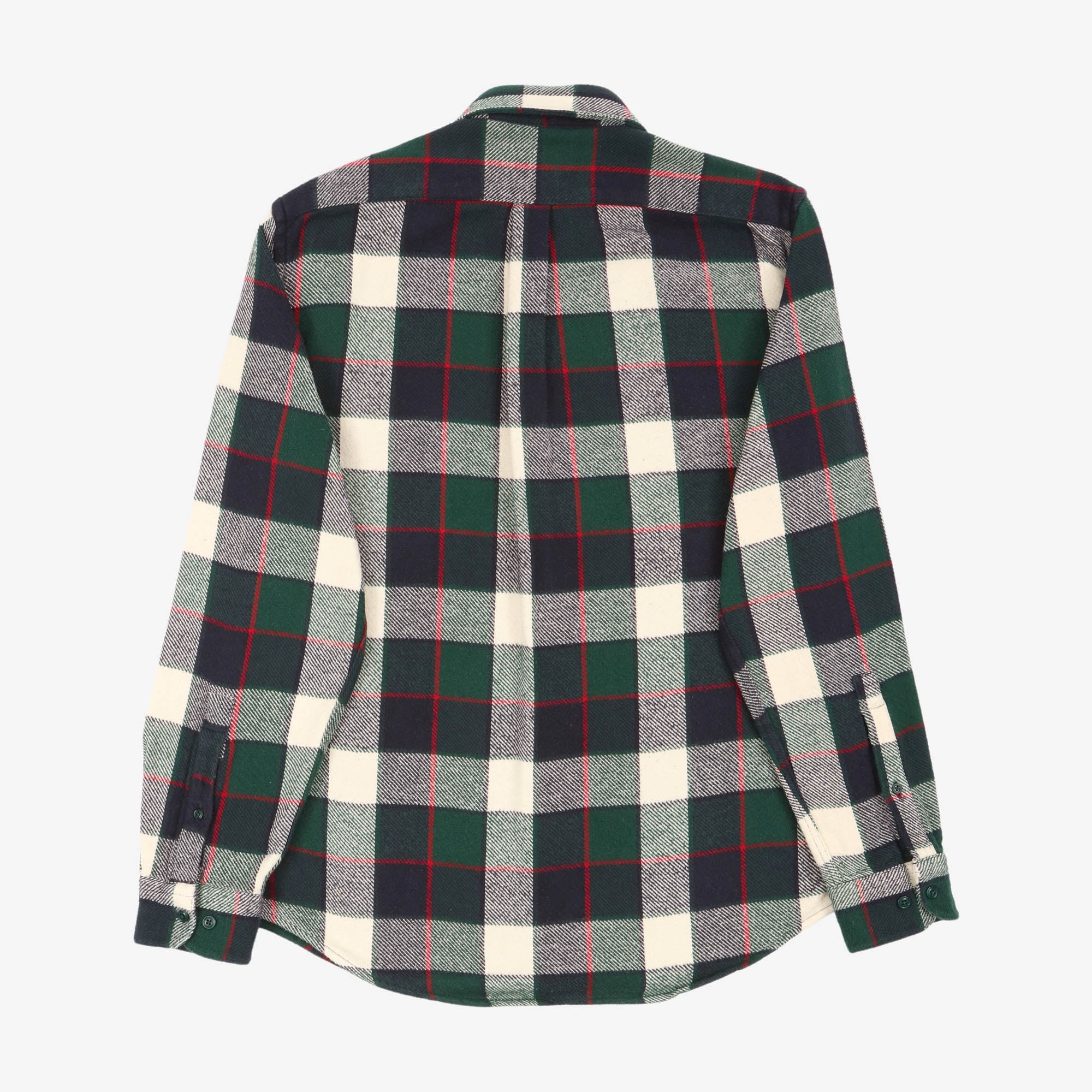 Check Flannel Bottle Shirt
