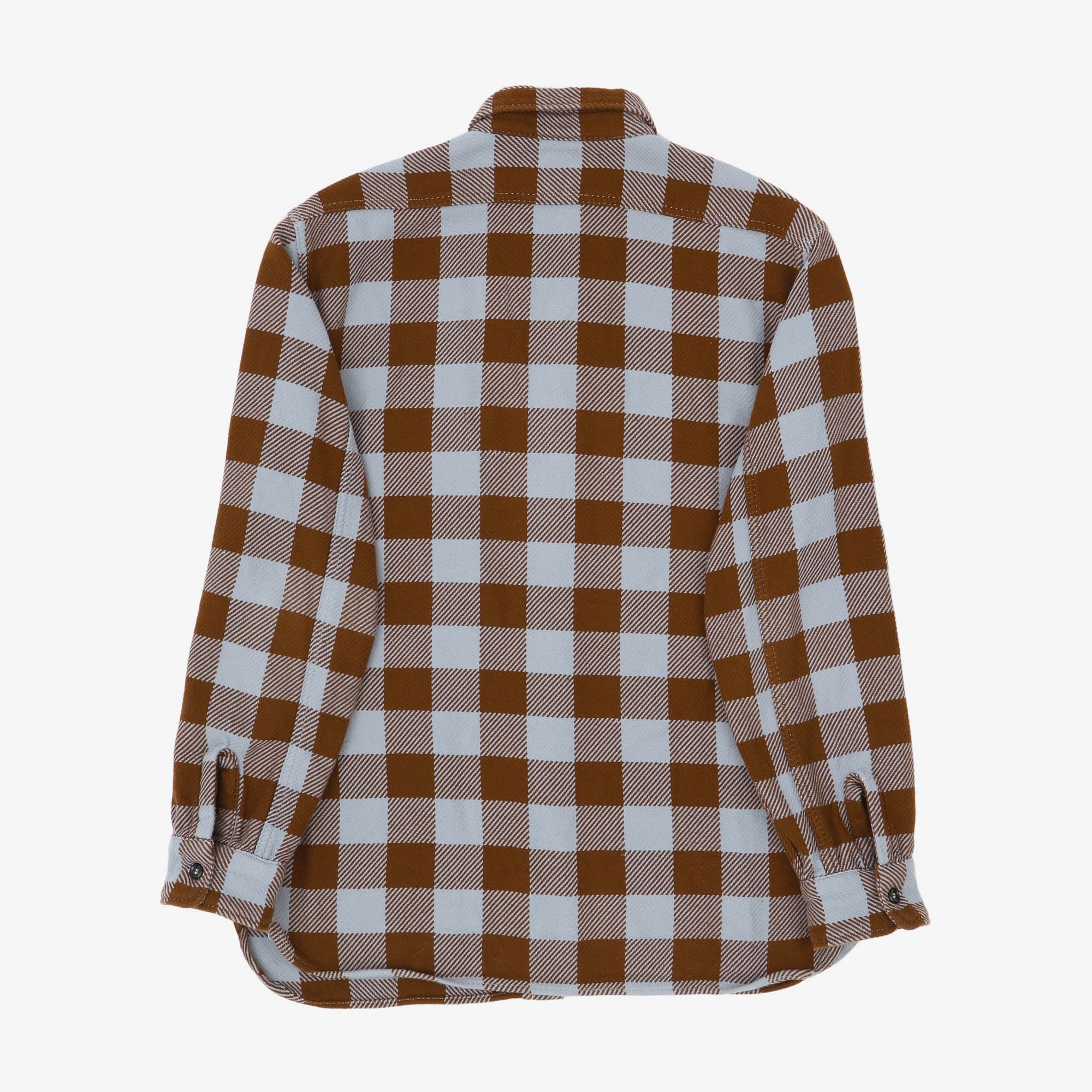 8HU Buffalo Check Work Shirt
