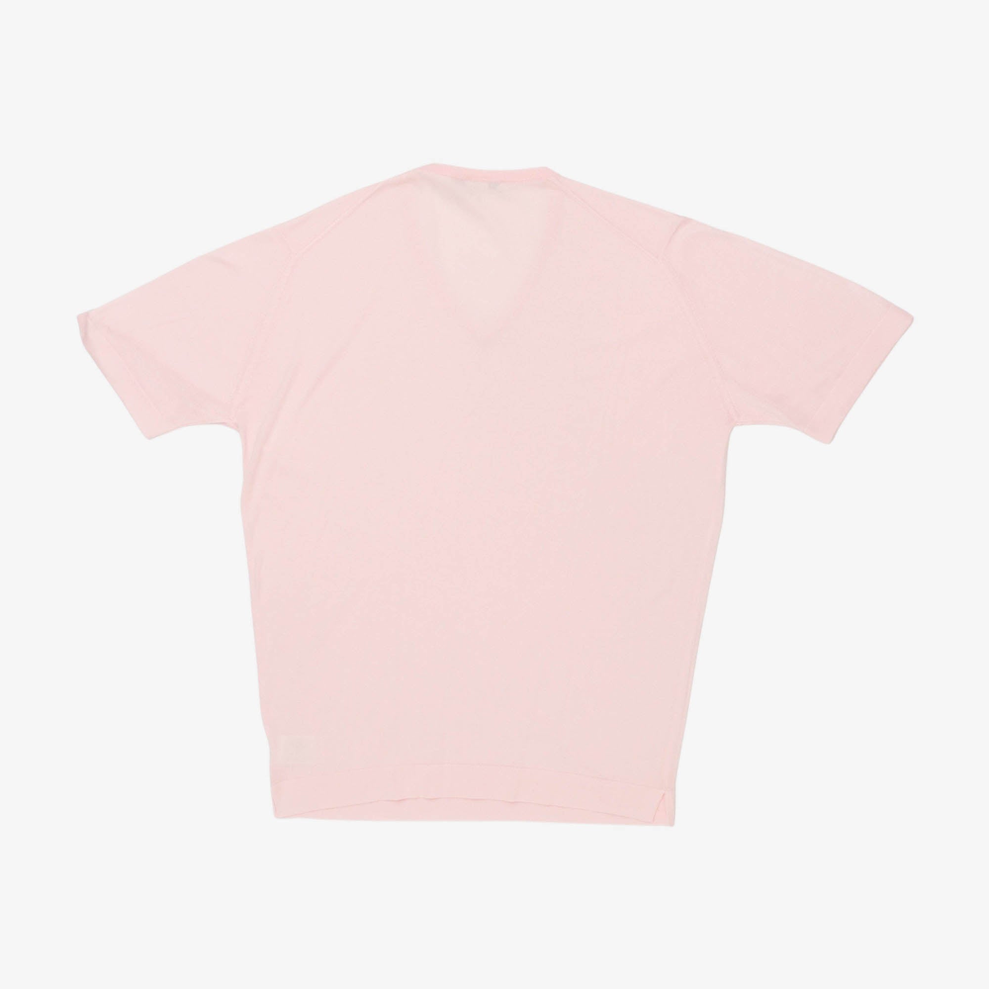 Sea Island Knit V Neck Tee
