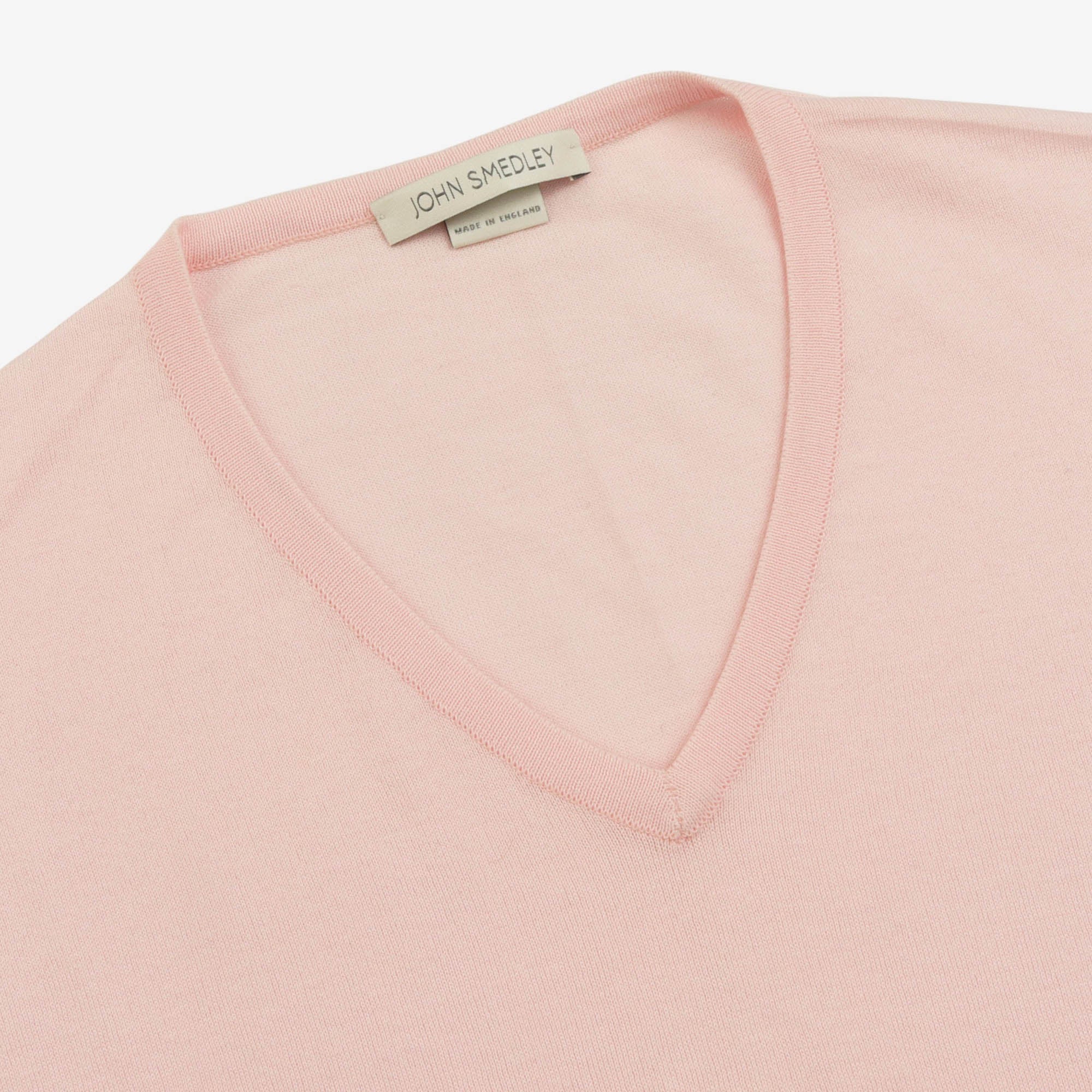 Sea Island Knit V Neck Tee