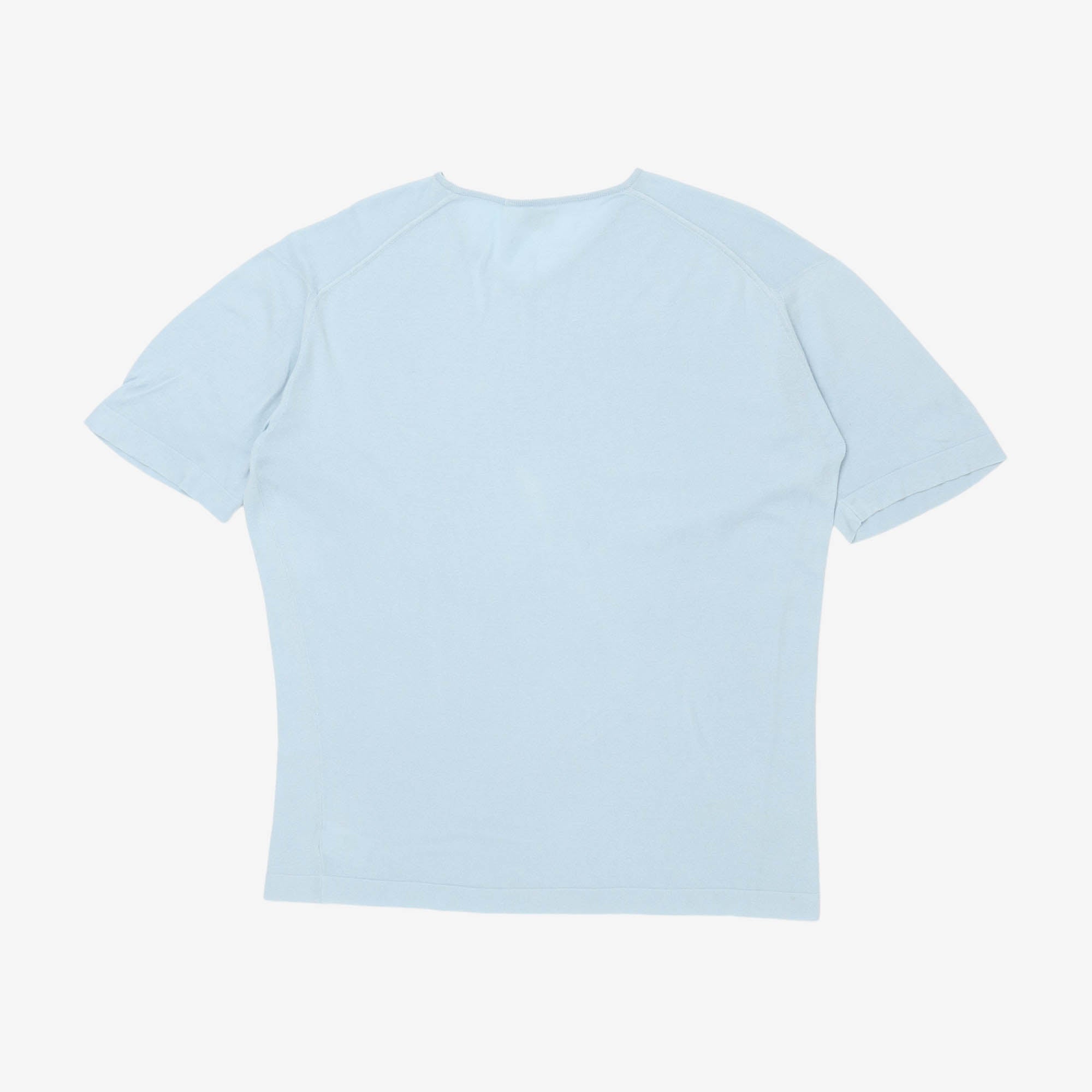 Sea Island Knit V Neck Tee