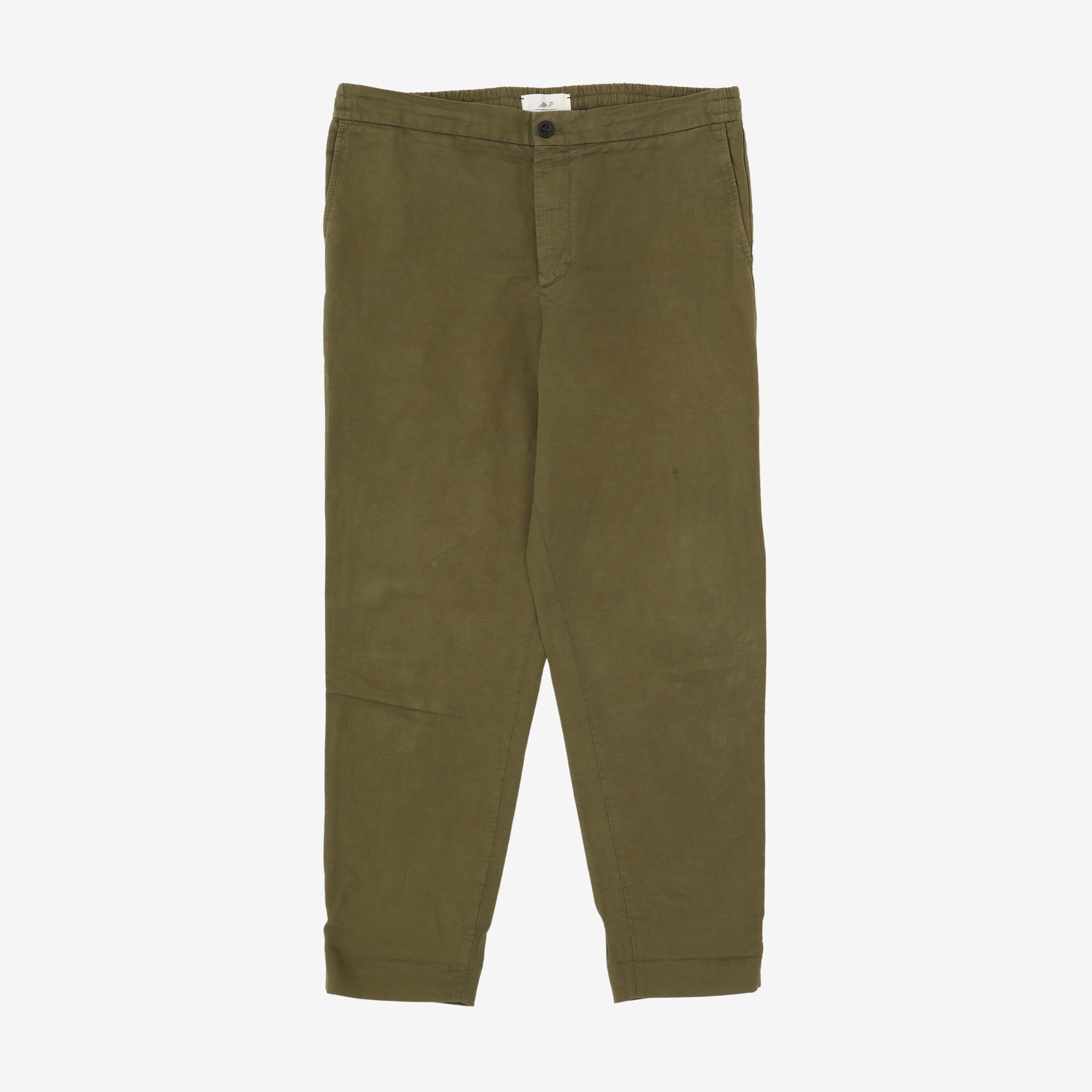 Linen Blend Easy Pants