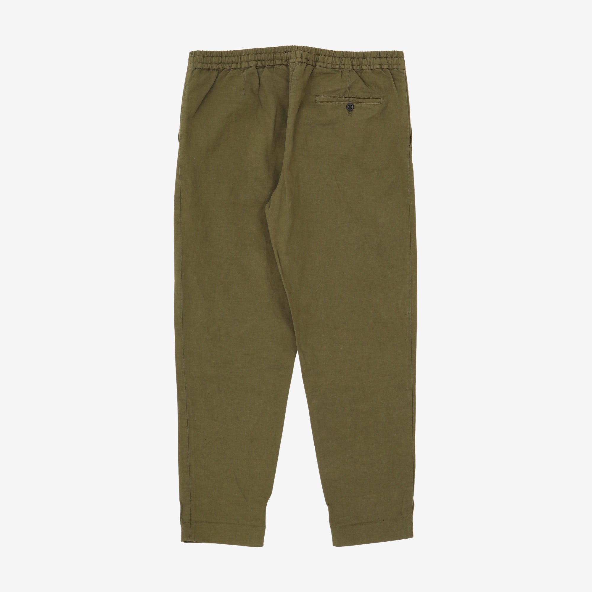 Linen Blend Easy Pants