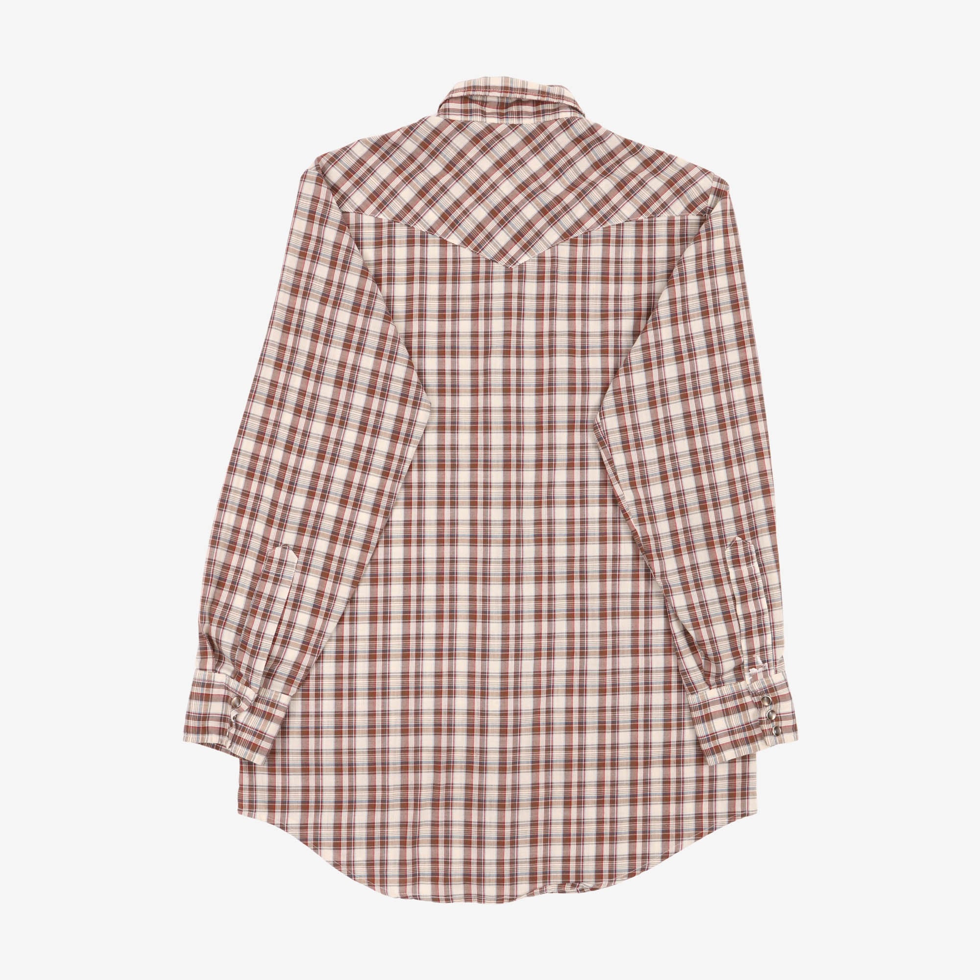 Vintage Checked Western Shirt