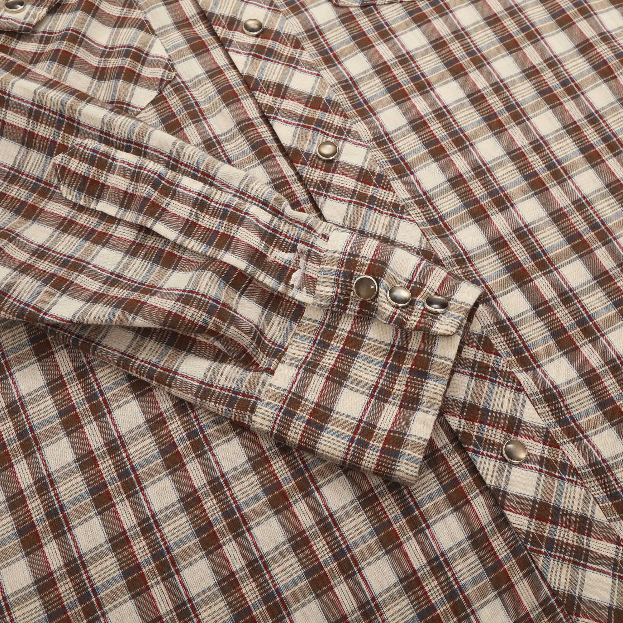 Vintage Checked Western Shirt