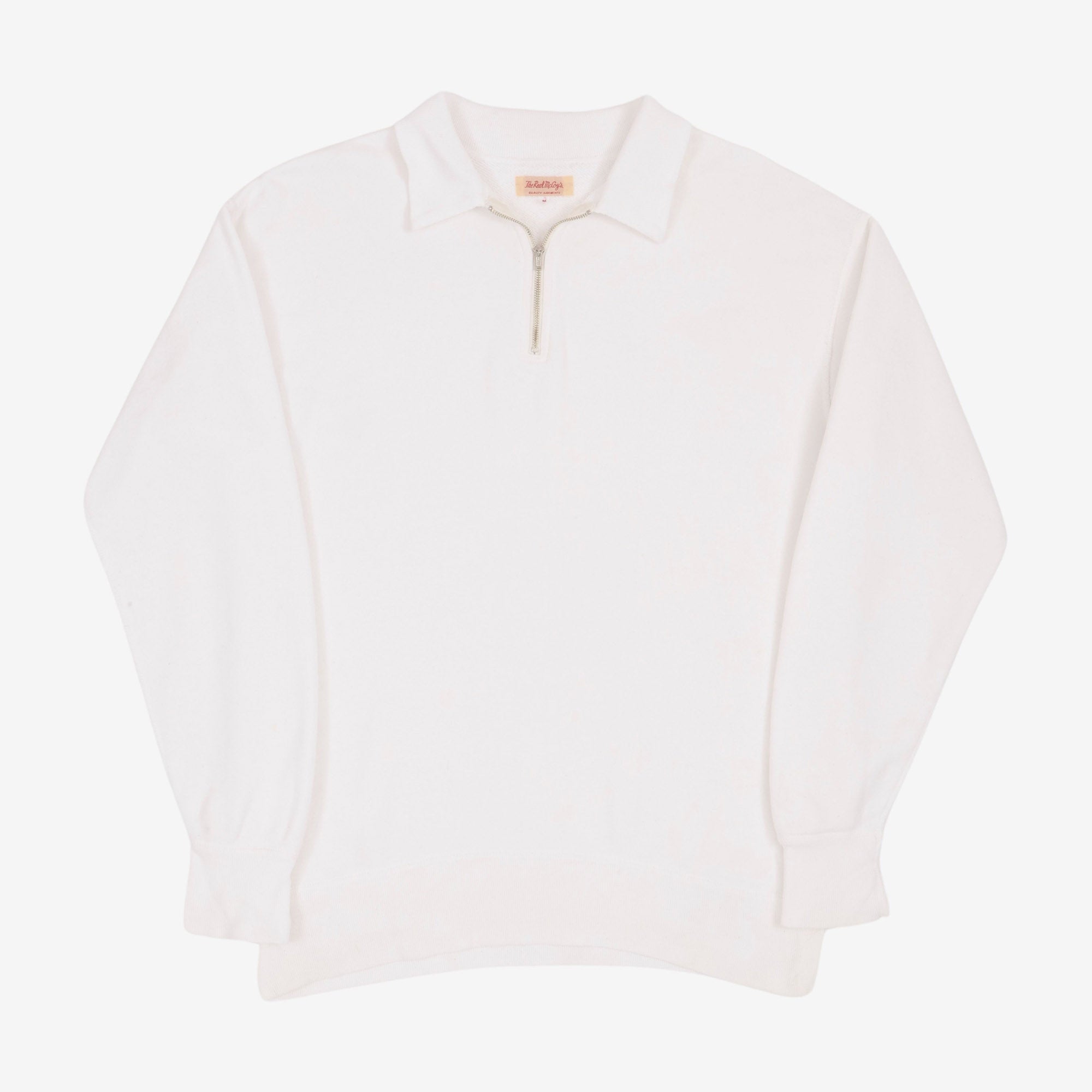 10oz Loopwheeled 1/4 Zip Sweatshirt