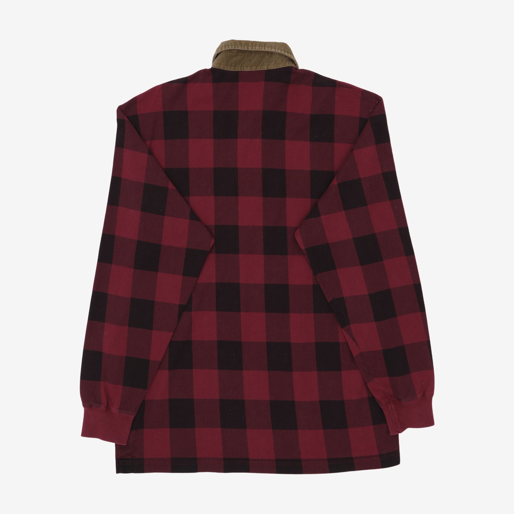 Vintage Buffalo Plaid LS Polo