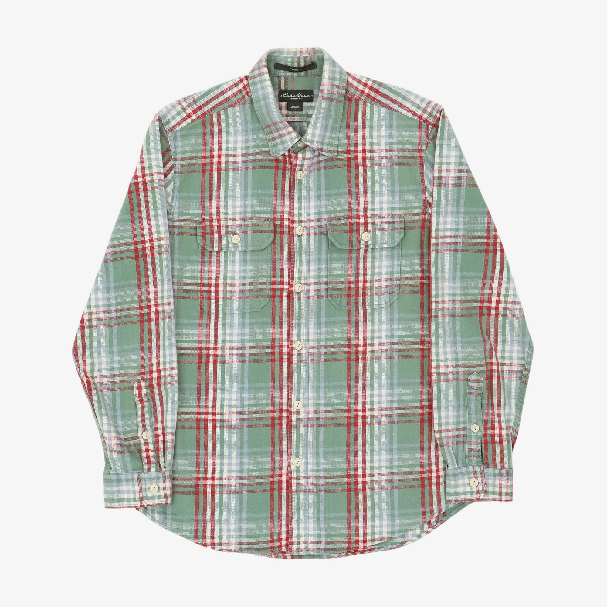Vintage Flannel Work Shirt