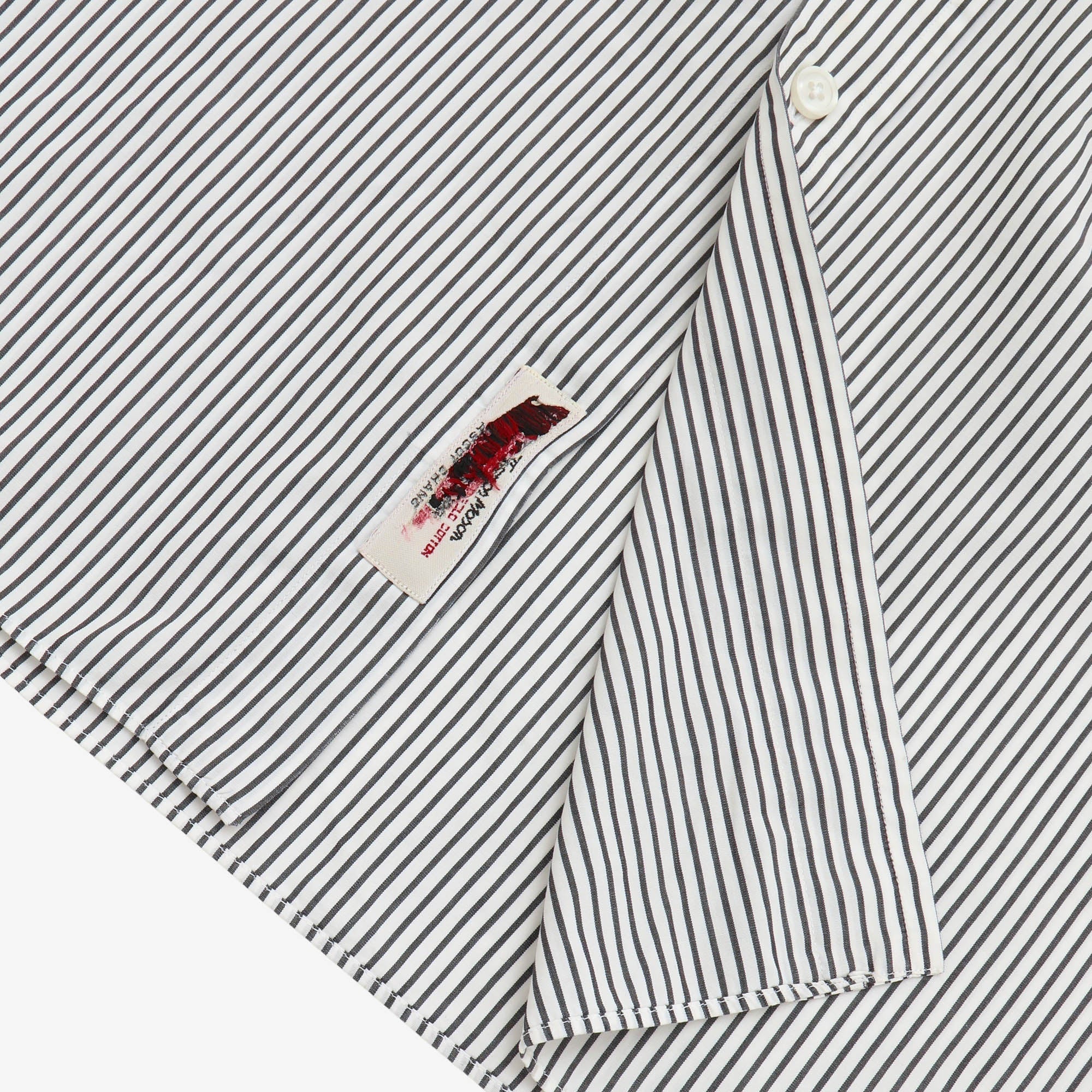 Thomas Mason Striped Poplin Shirt