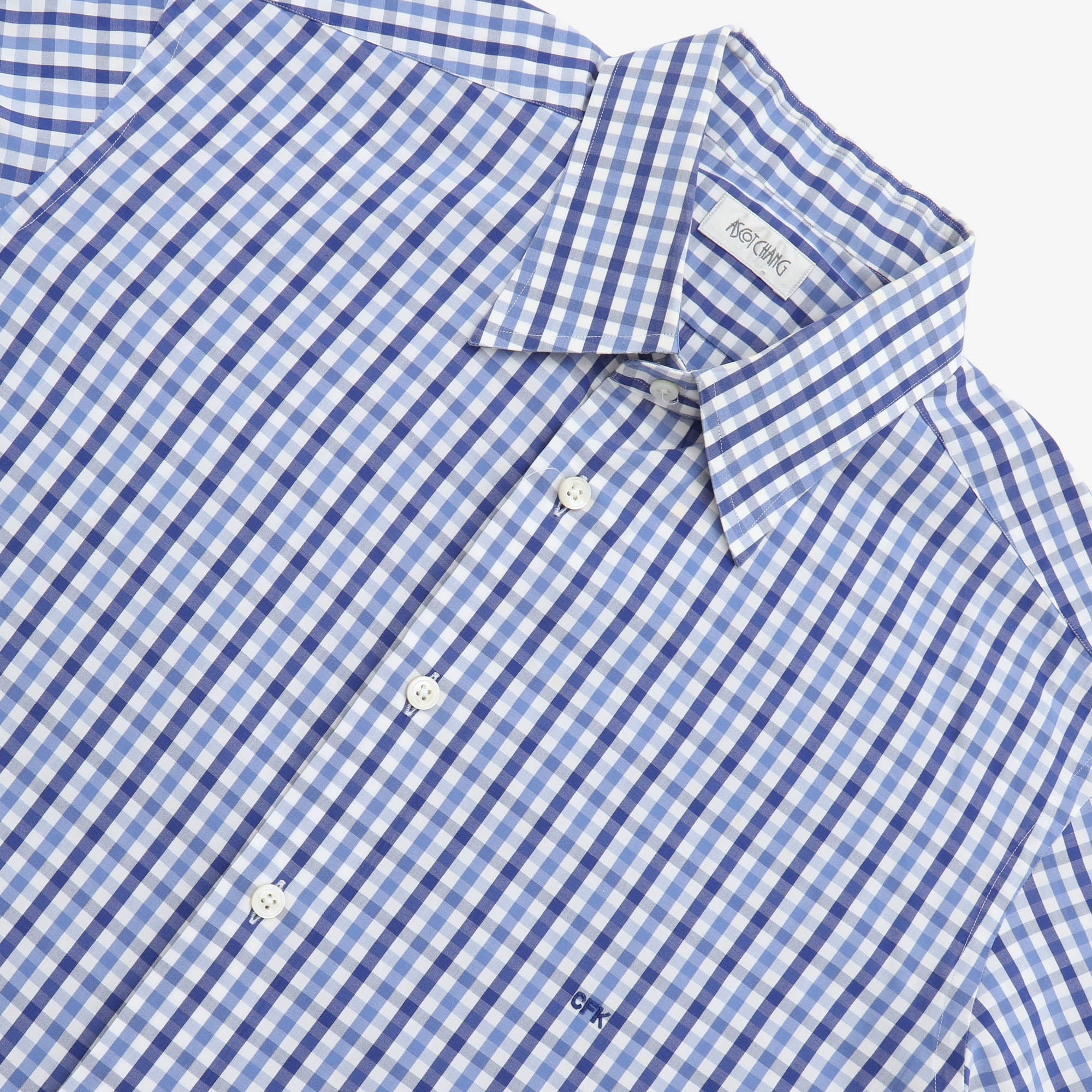 Thomas Mason Gingham Check Shirt