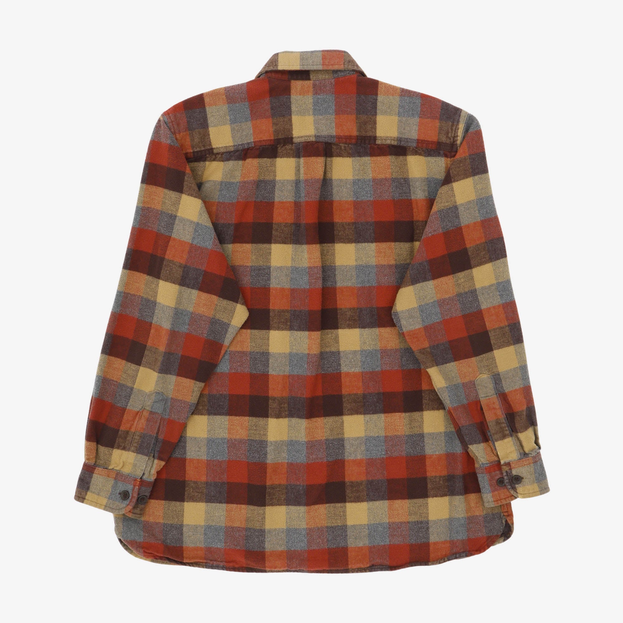Traditional Fit Chamois Plaid Flannel Shirt