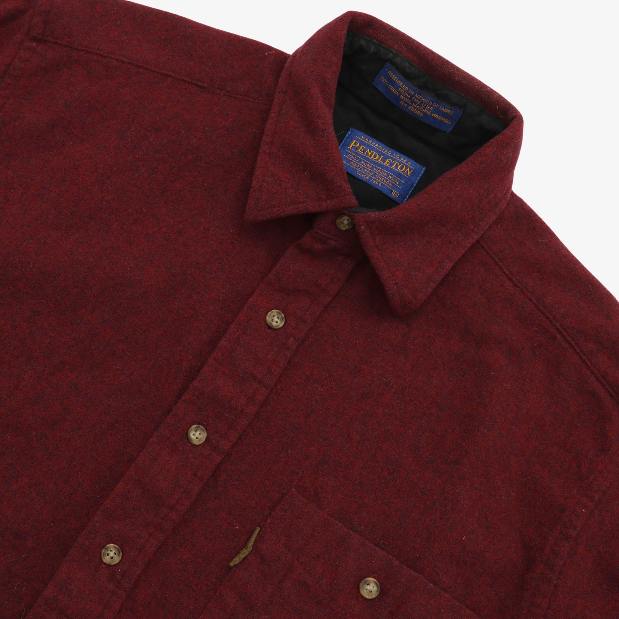 Vintage Virgin Wool Shirt