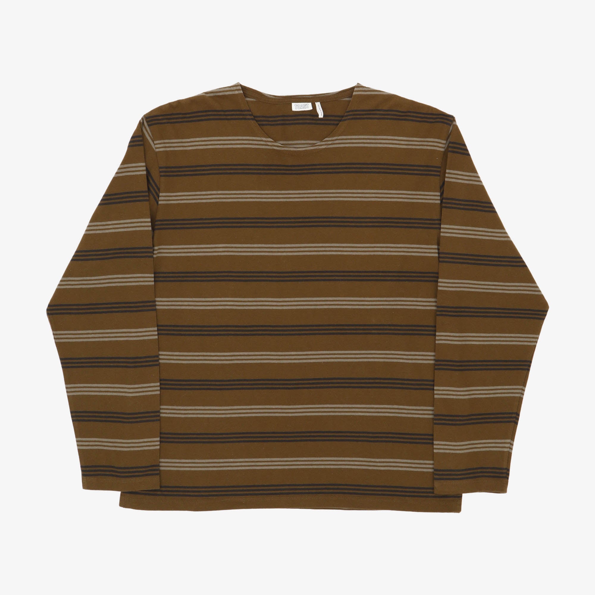 Striped LS Tee