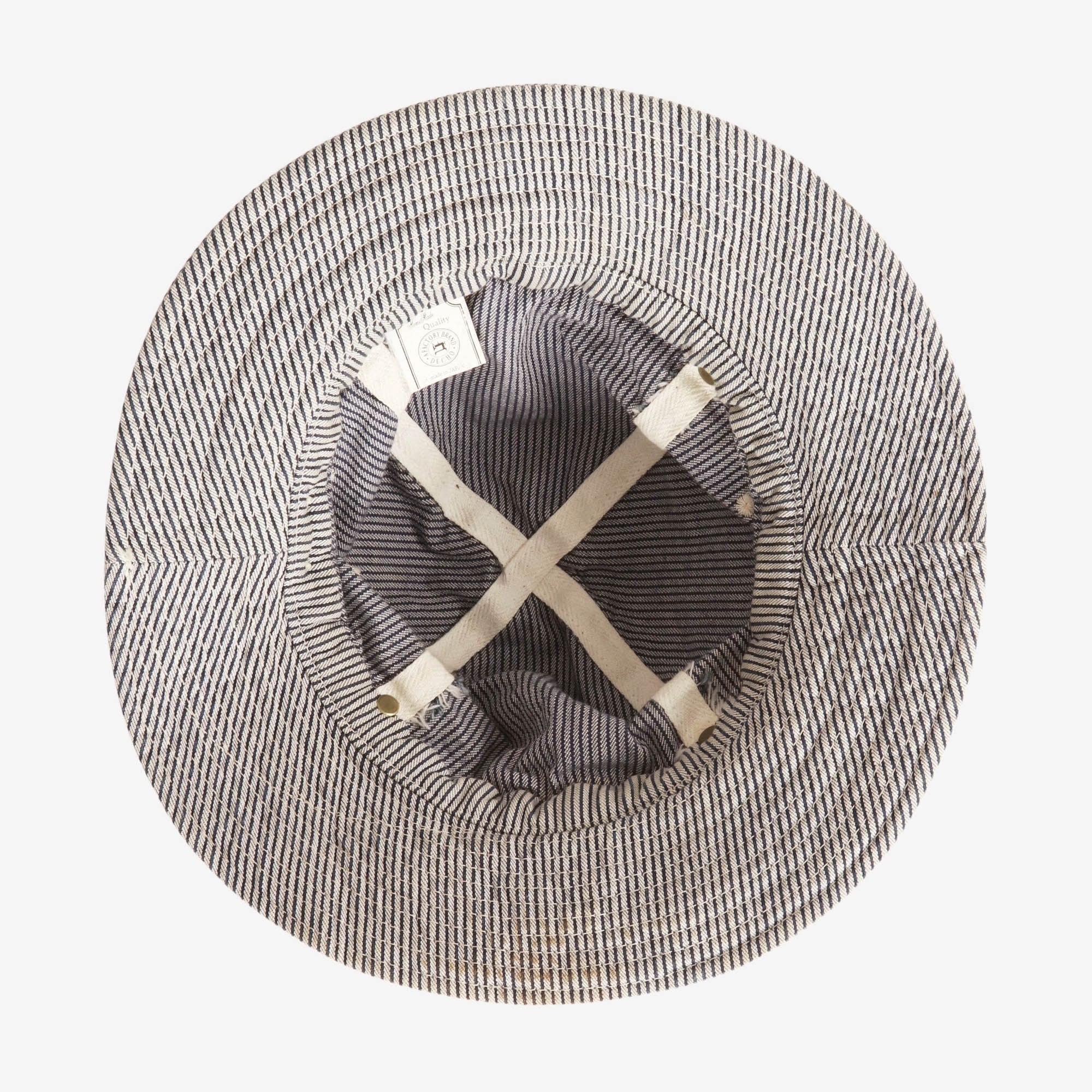 Hickory Stripe Bucket Hat