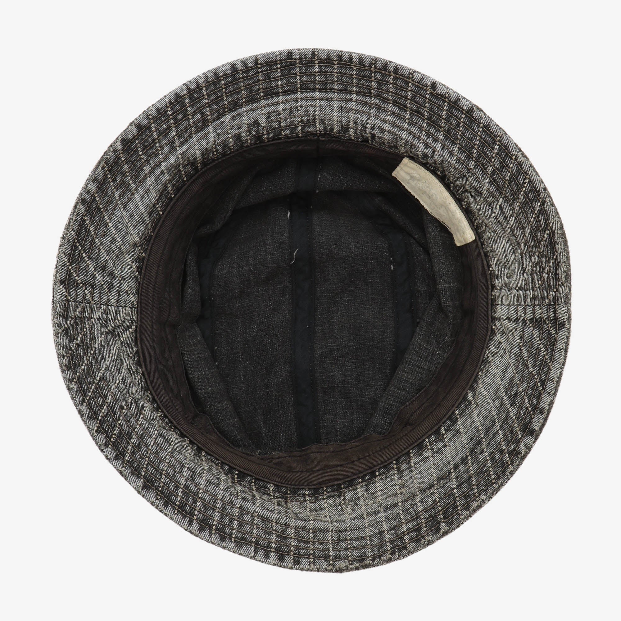 USO Striped Denim Bucket Hat