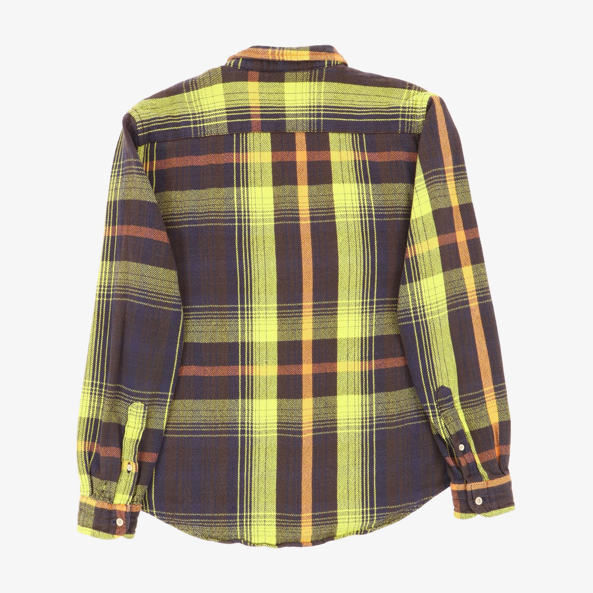 Short Horn Flannel Work Shirt