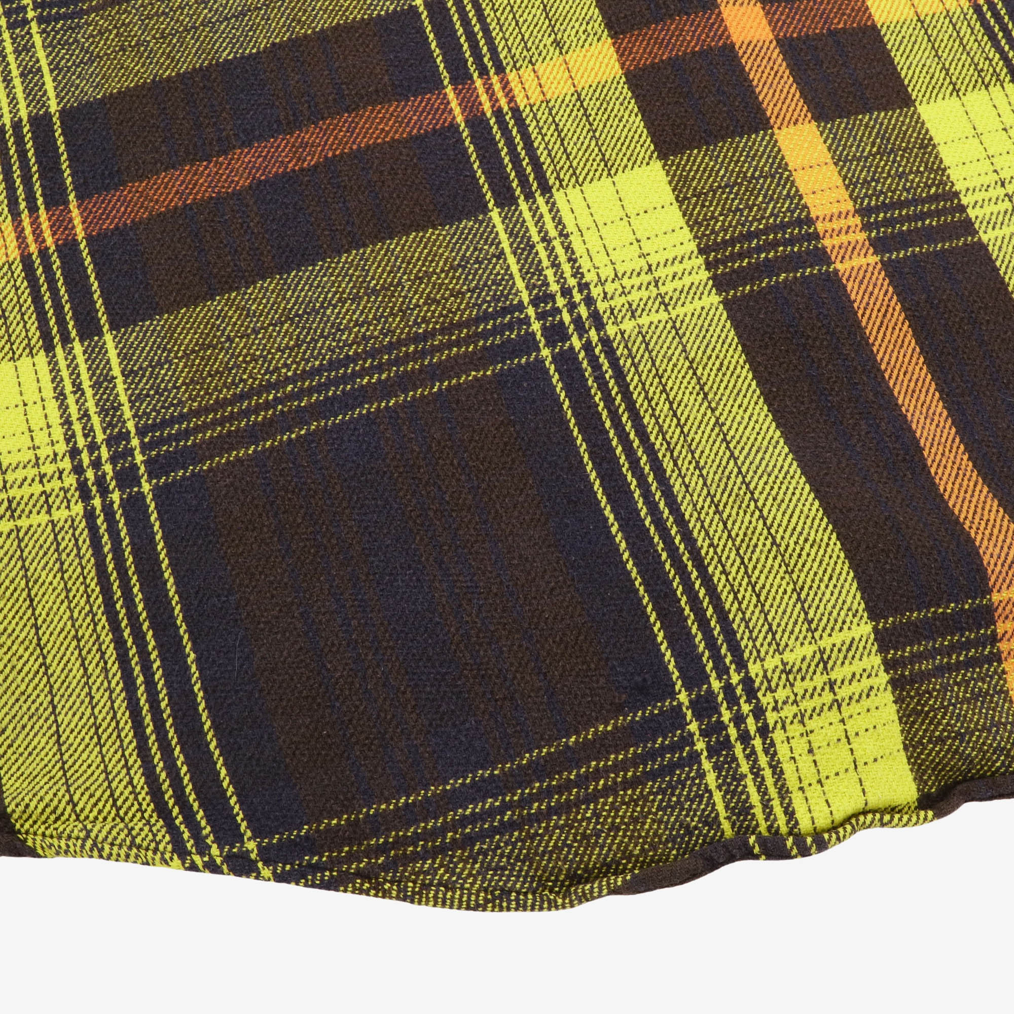 Short Horn Flannel Work Shirt
