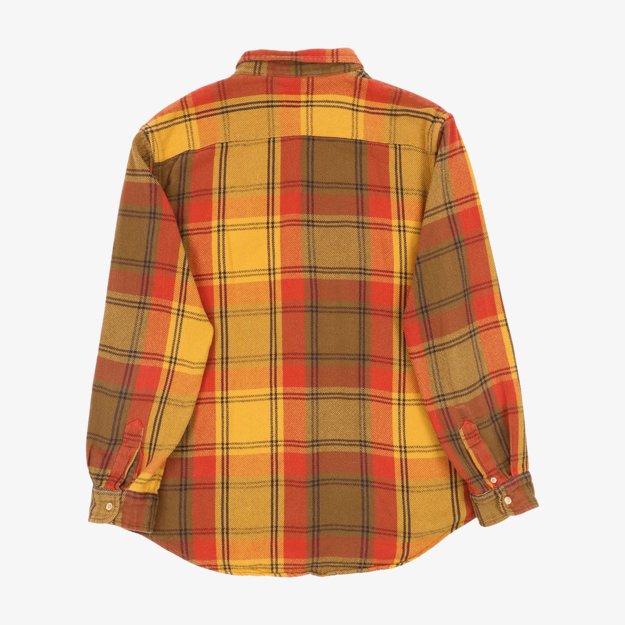 Short Horn Flannel Work Shirt